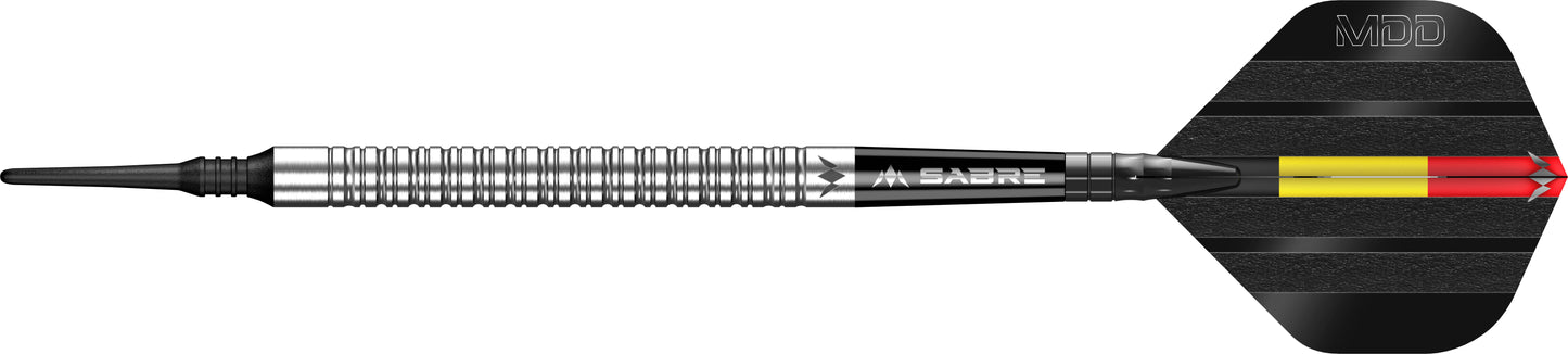 Mission Mike De Decker Darts - Soft Tip - 95% Tungsten - Silver - 20g