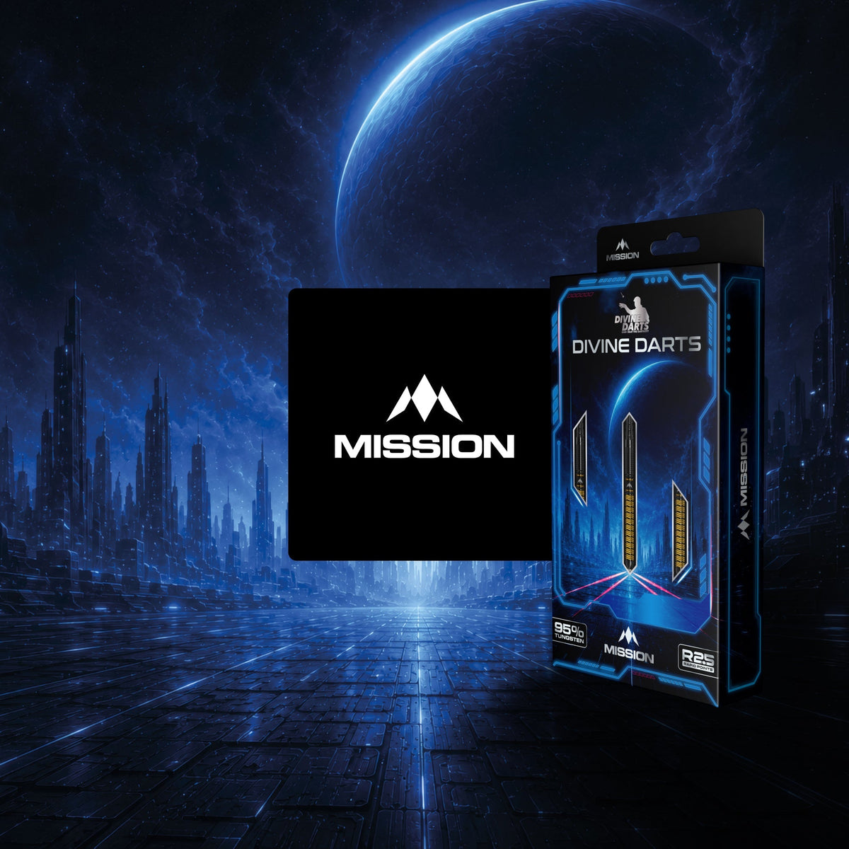 Collab Series R2.5 Darts - Steel Tip - 95% Tungsten - Jake Kenyon