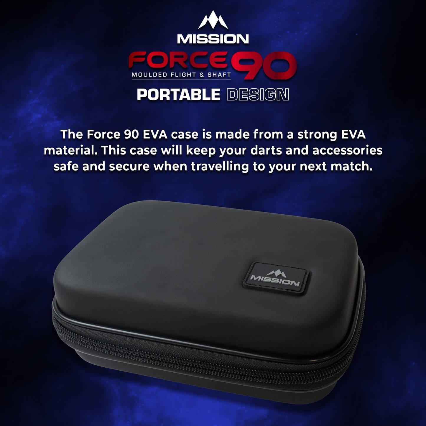 Force 90 Dart Case - EVA Moulded Wallet - Large