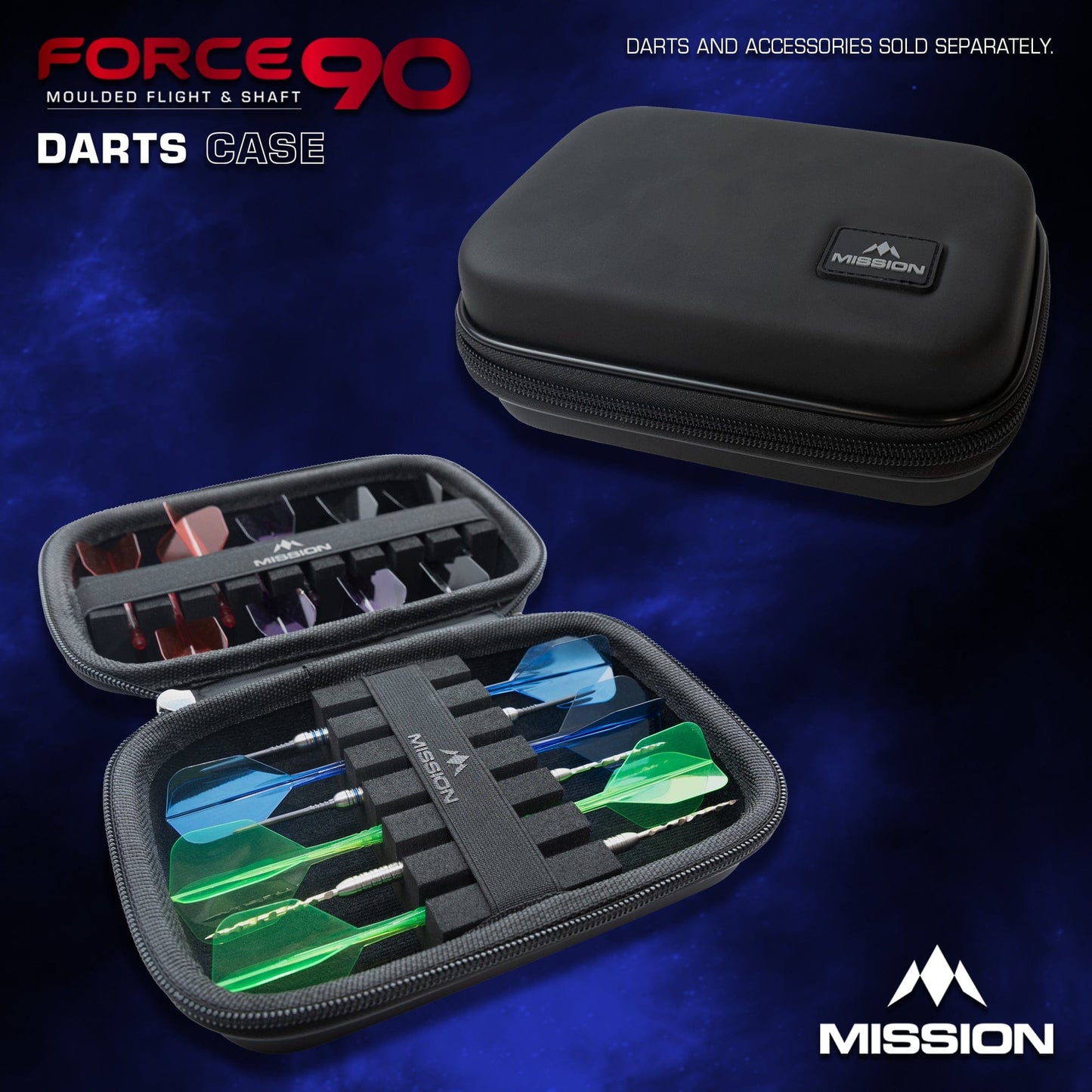 Force 90 Dart Case - EVA Moulded Wallet - Large