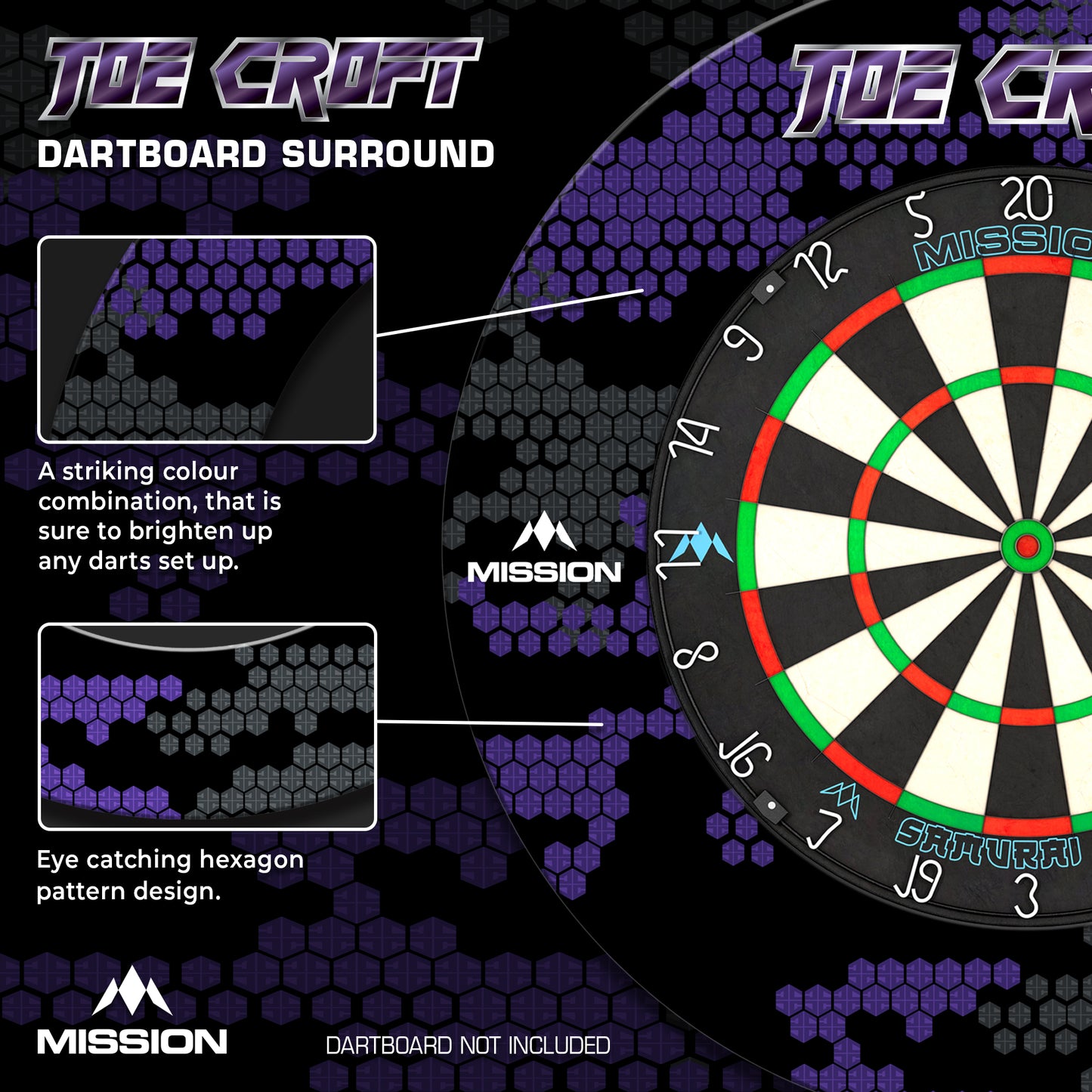 Mission Darts Players- Surround - Joe Croft