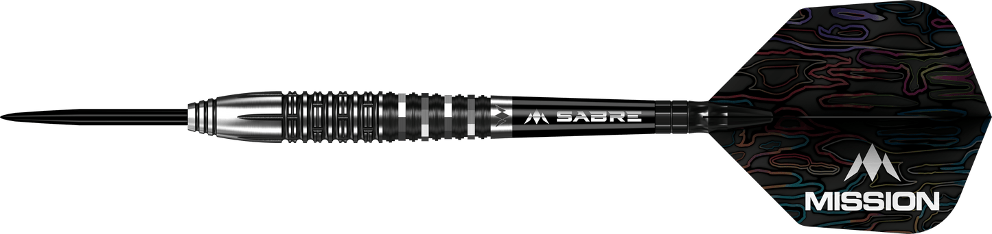 Mission Labyrinth Darts - Steel Tip - 90% Tungsten - Black PVD