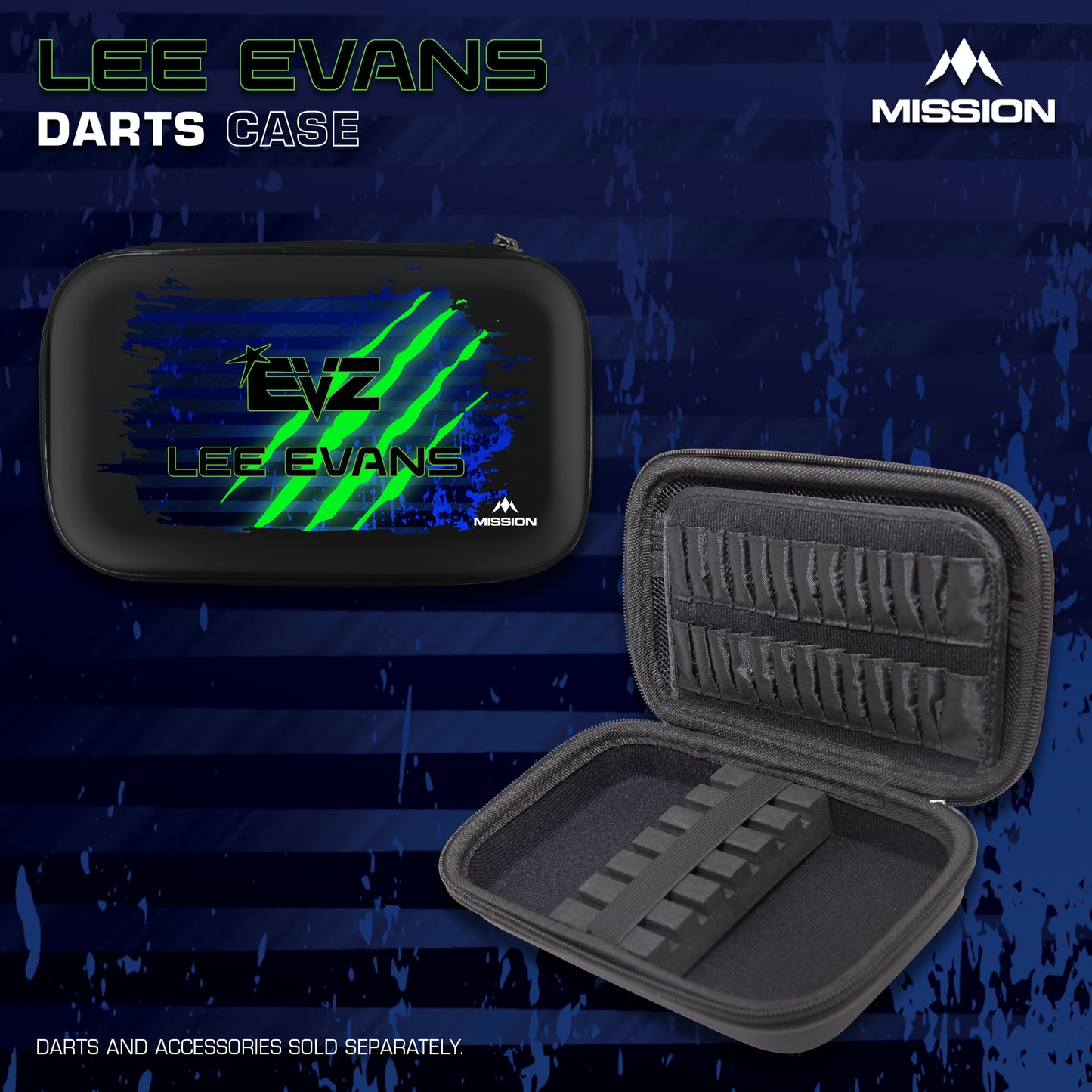 Mission Darts Players- EVA Dart Case - Lee Evans