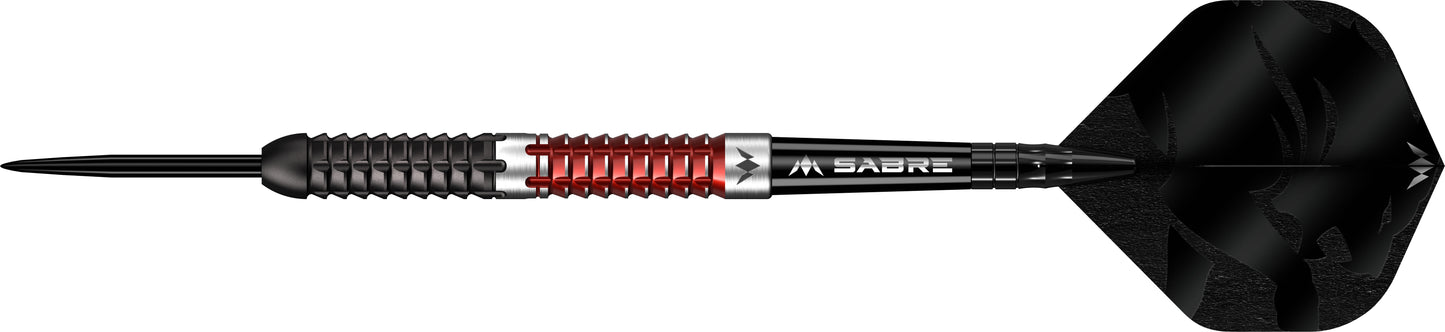 Llew Bevan Darts - Steel Tip - 90% Tungsten - Black & Red Electro