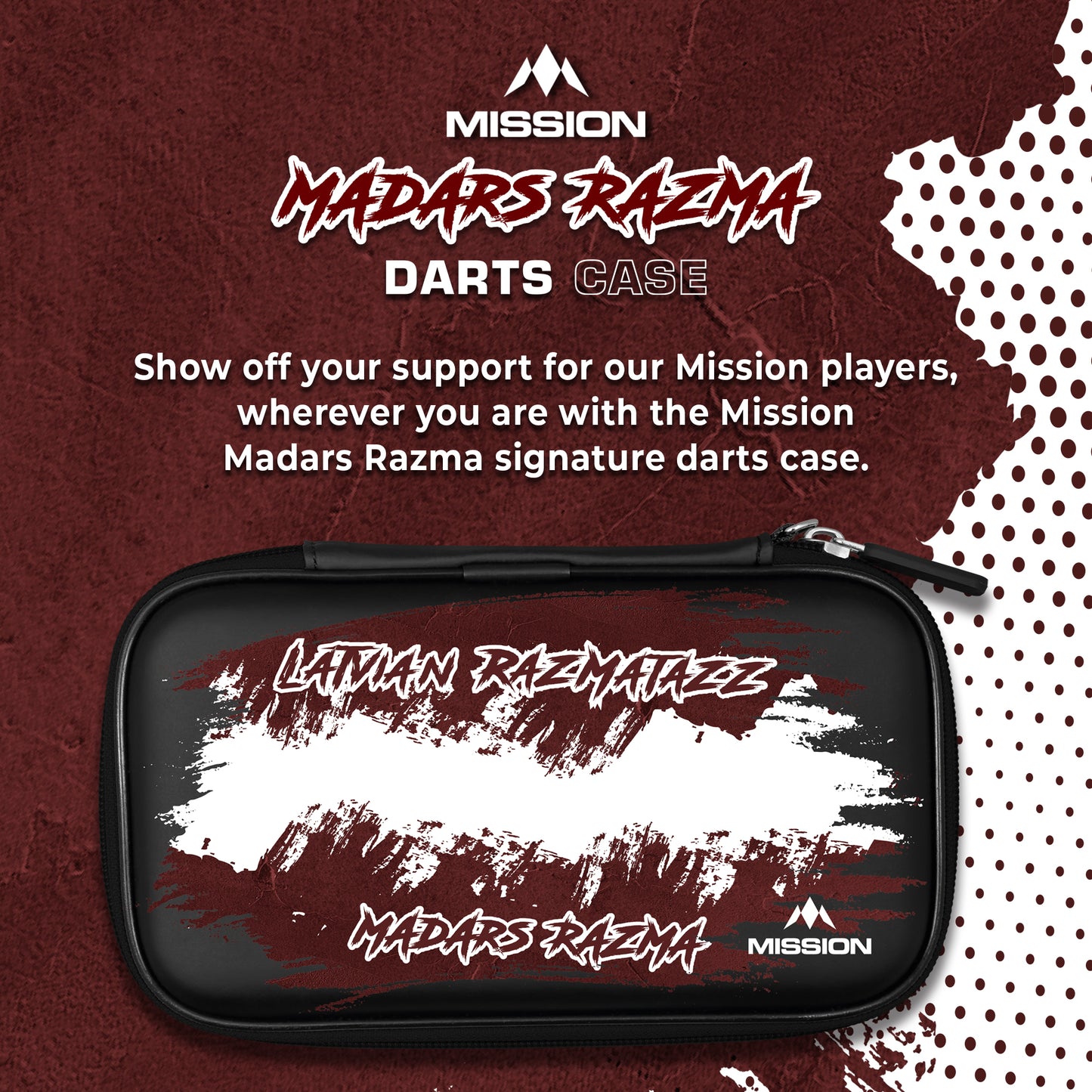 Mission Darts Players- EVA Dart Case - Madars Razma