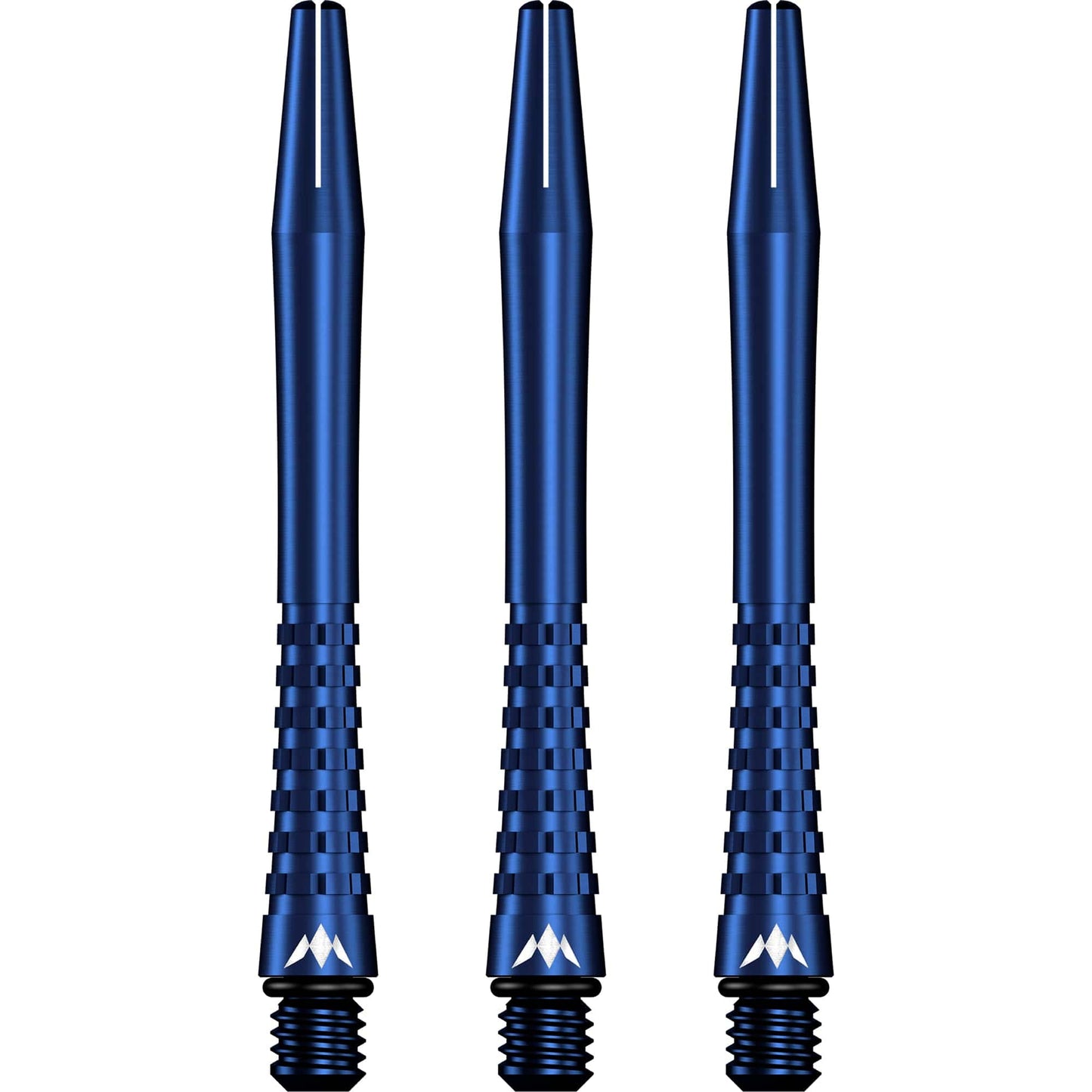 Mission Atom13 Aluminium Shafts - Anodised Metal Stems - Blue