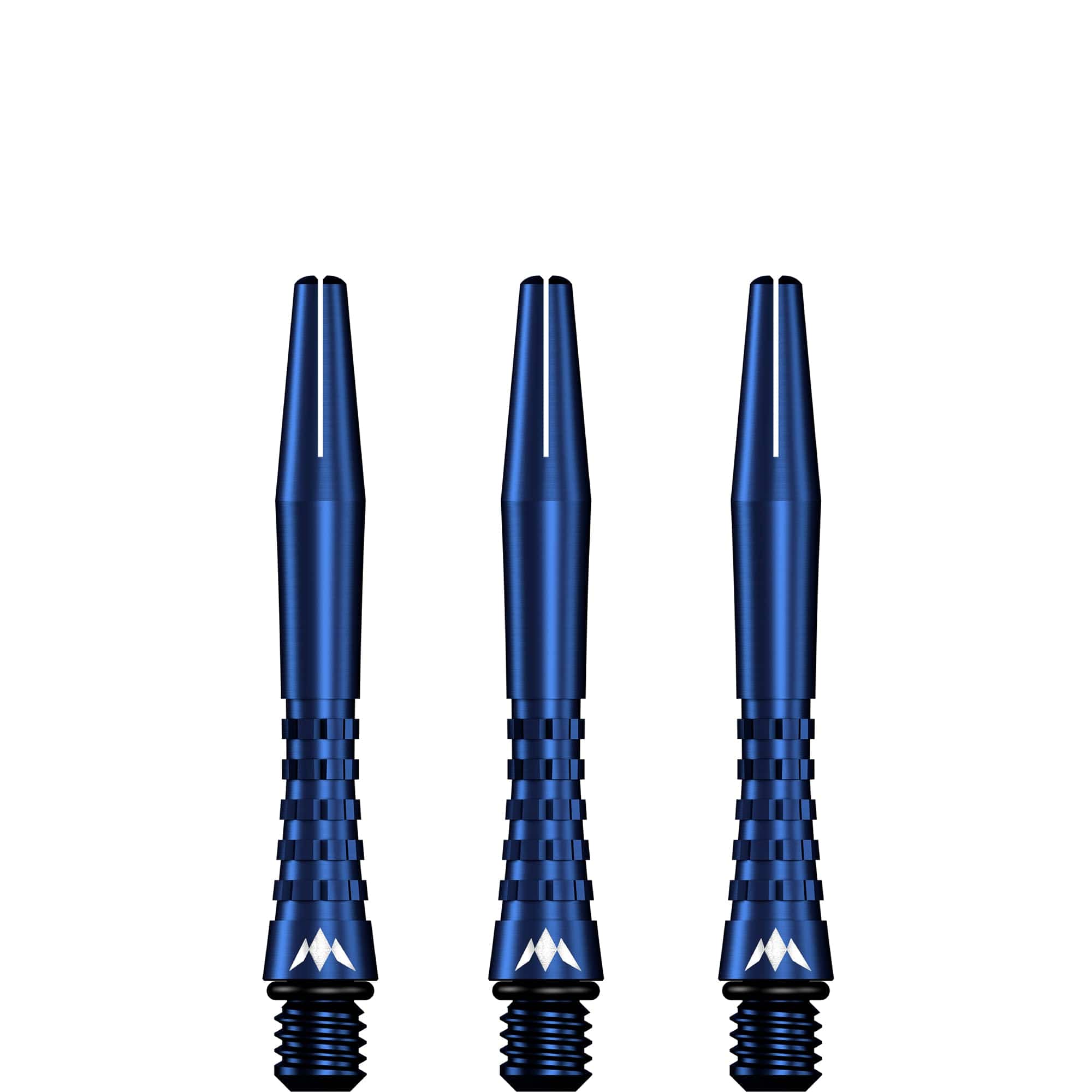 Mission Atom13 Aluminium Shafts - Anodised Metal Stems - Blue