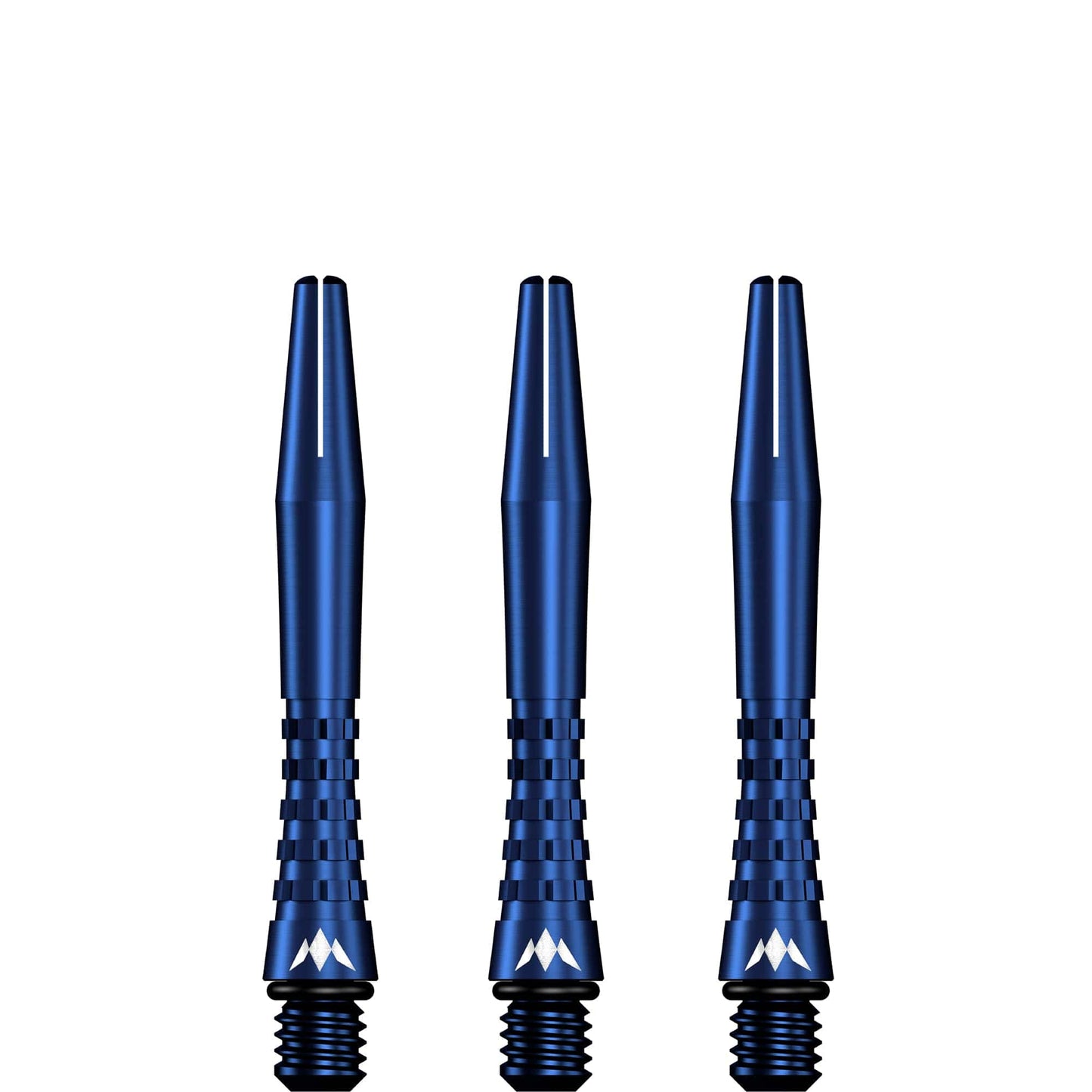 Mission Atom13 Aluminium Shafts - Anodised Metal Stems - Blue