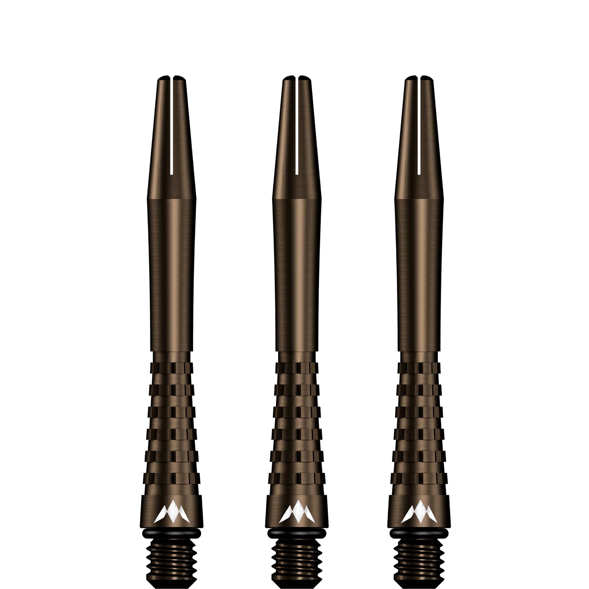 Mission Atom13 Aluminium Shafts - Anodised Metal Stems - Bronze