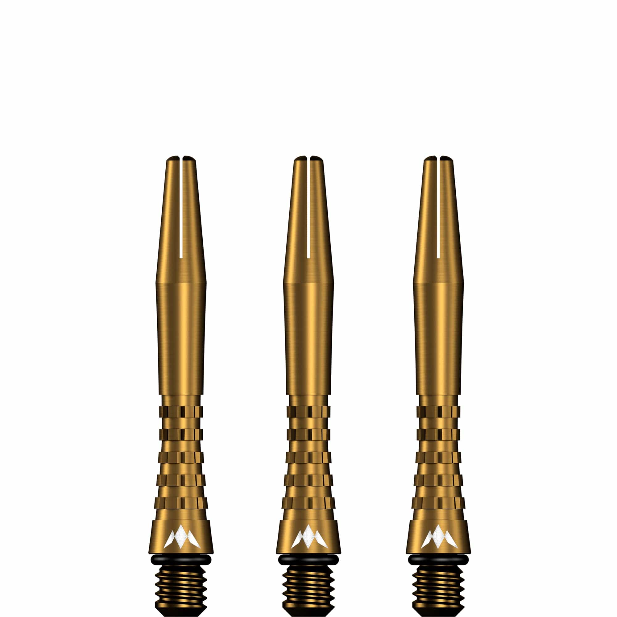 Mission Atom13 Aluminium Shafts - Anodised Metal Stems - Gold