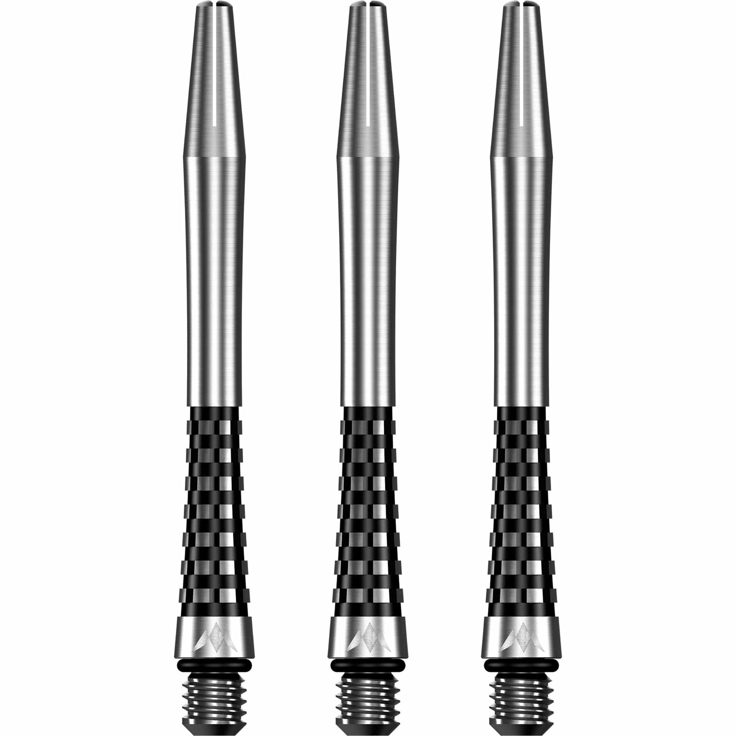 Mission Atom13 Aluminium Shafts - Natural Metal Stems - Black