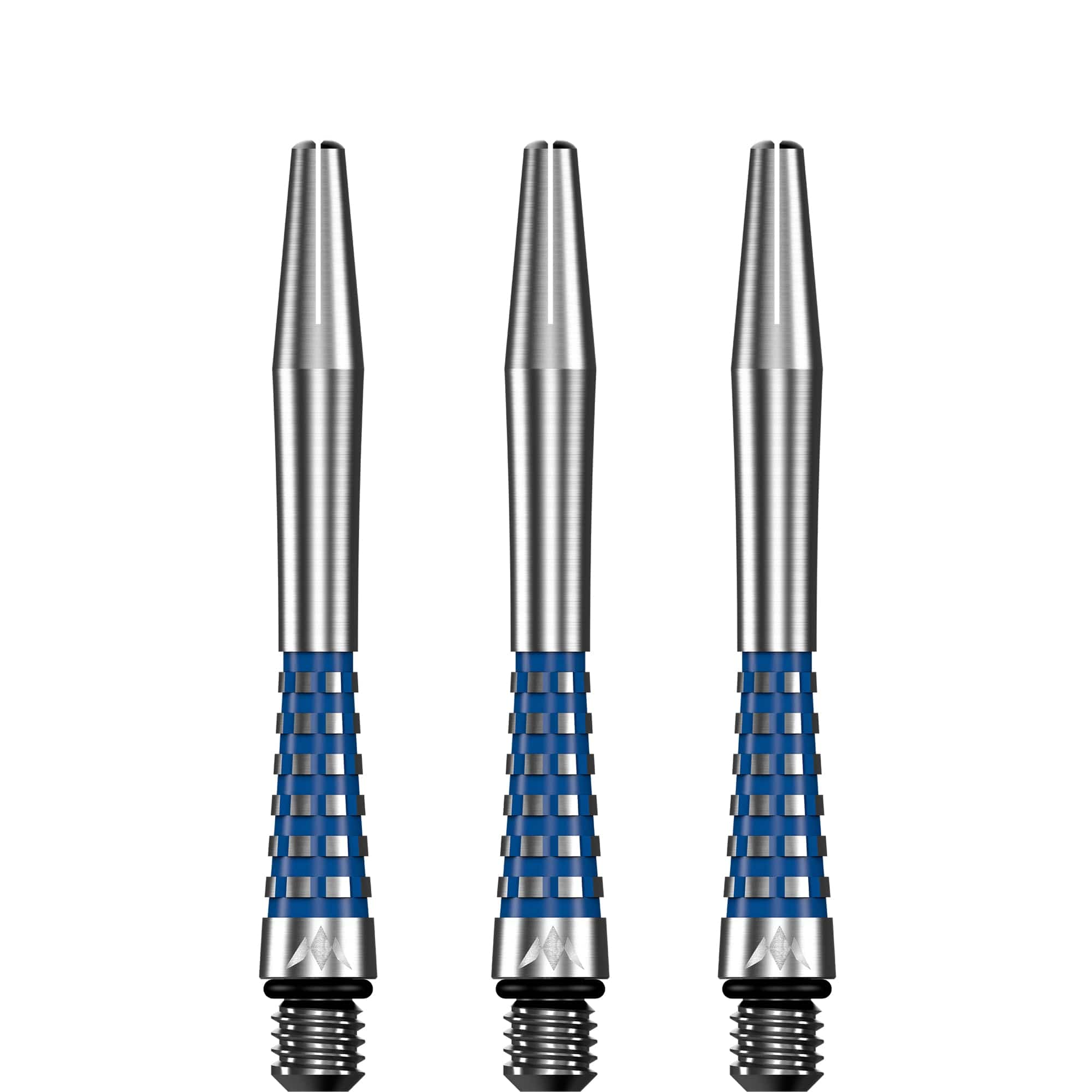 Mission Atom13 Aluminium Shafts - Natural Metal Stems - Blue