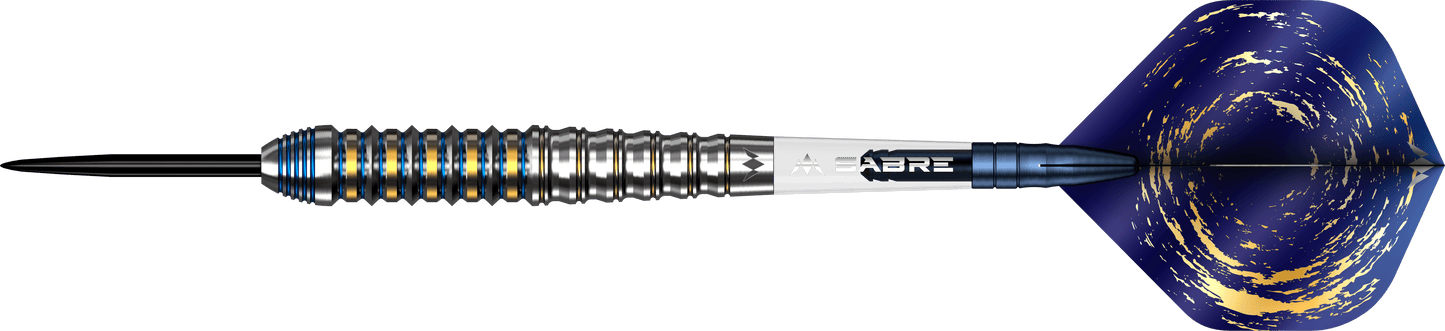 Mission Neutron Darts - Steel Tip - 95% Tungsten - Blue & Gold PVD
