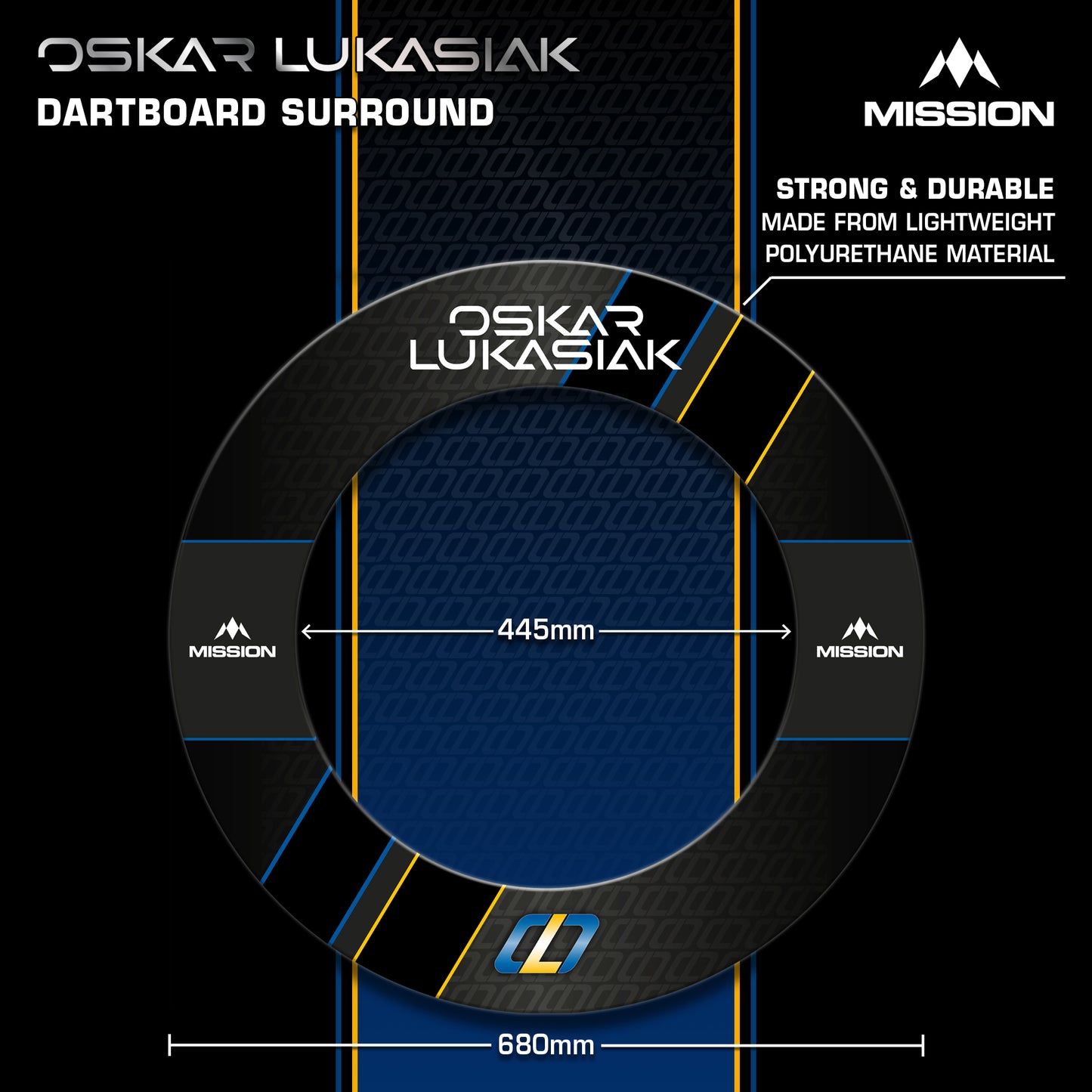 Mission Darts Players- Surround - Oskar Lukasiak