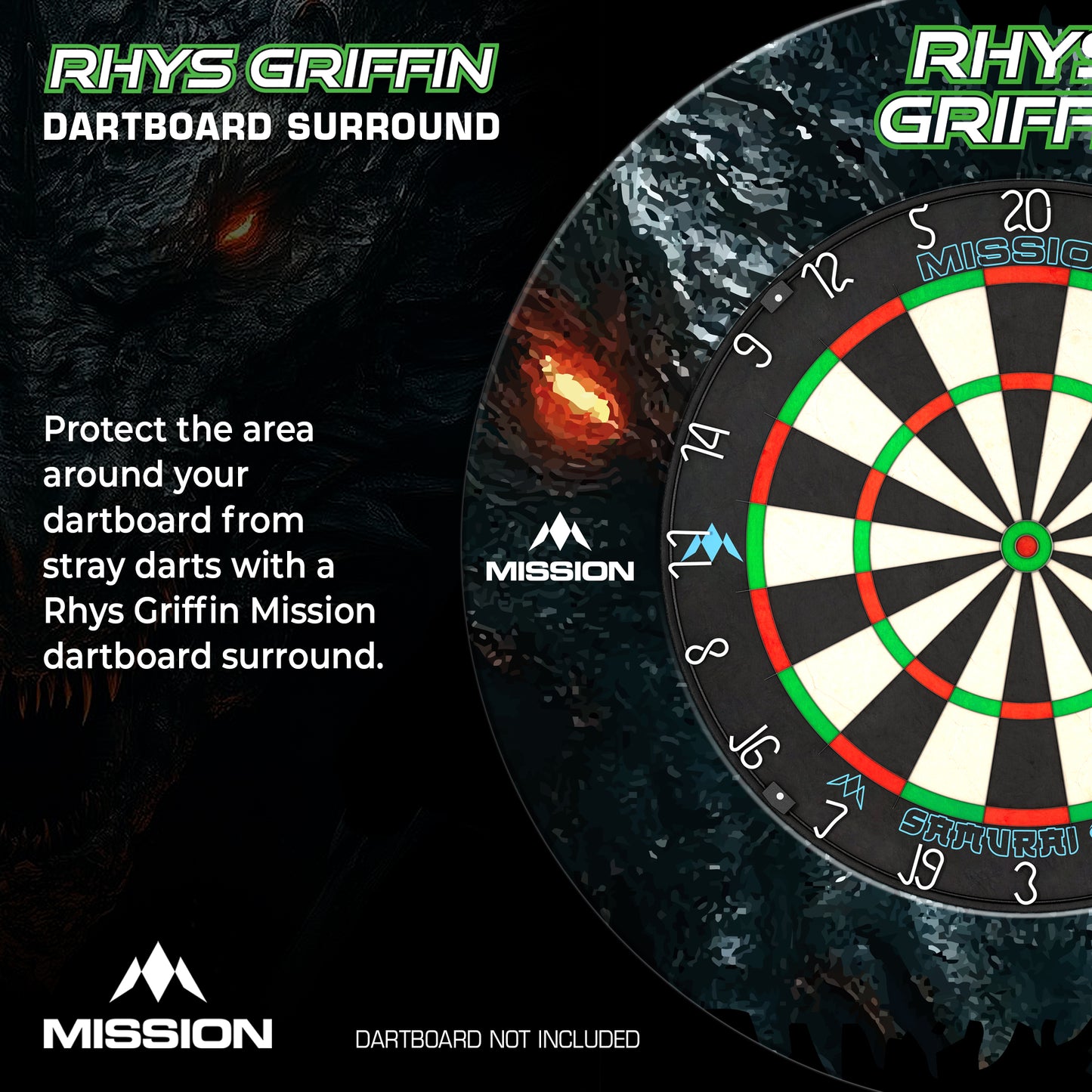 Mission Darts Players- Surround - Rhys Griffin