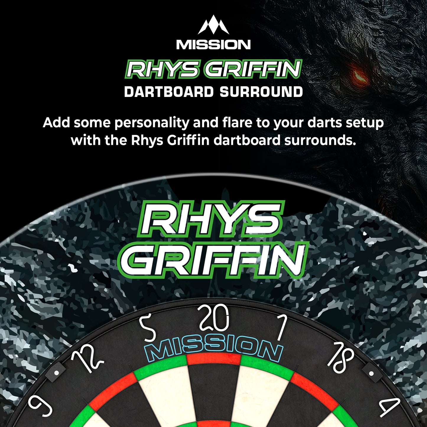 Mission Darts Players- Surround - Rhys Griffin