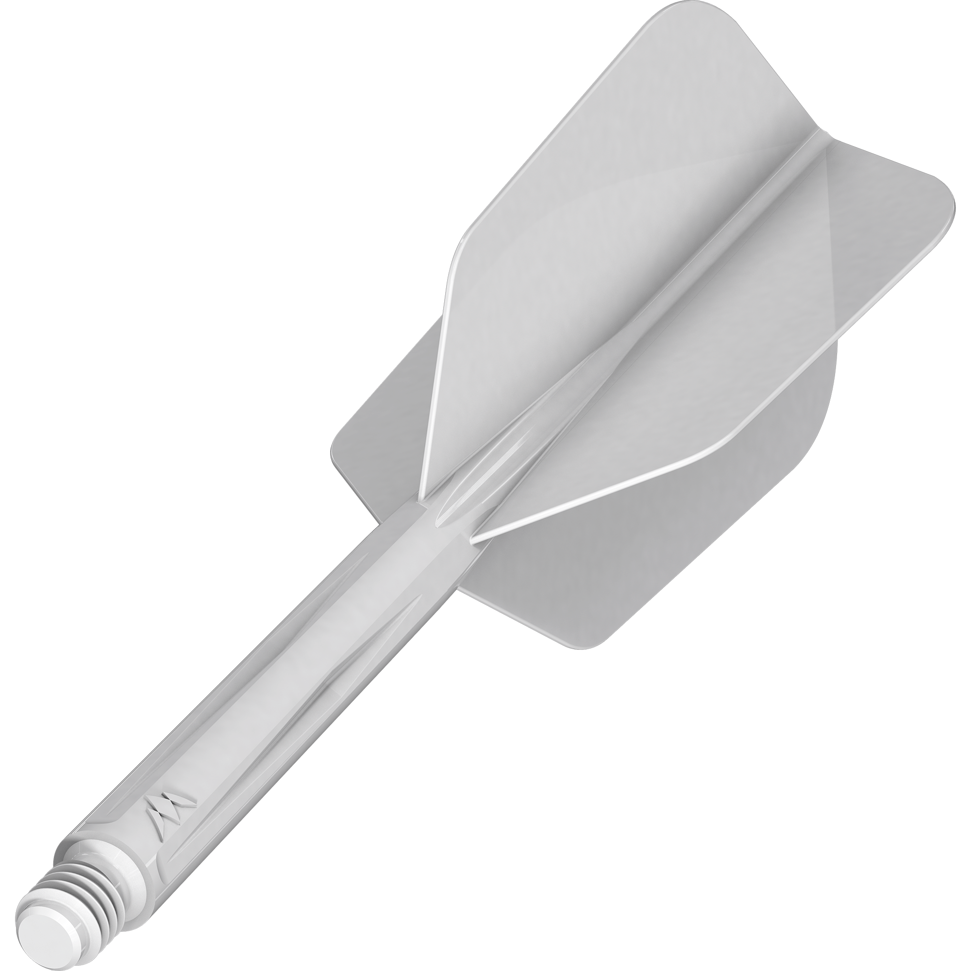 Mission Force 90 - New Moulded Flight & Shaft System - White - Slim