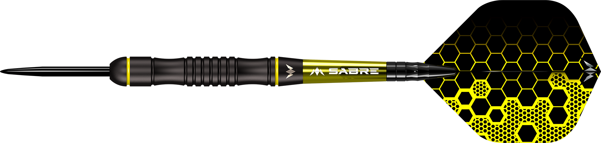 Mission Stephen Burton Darts - Steel Tip - 90% - Black Titanium - Bertie