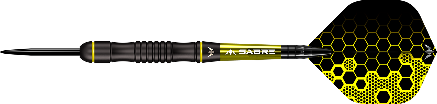 Mission Stephen Burton Darts - Steel Tip - 90% - Black Titanium - Bertie