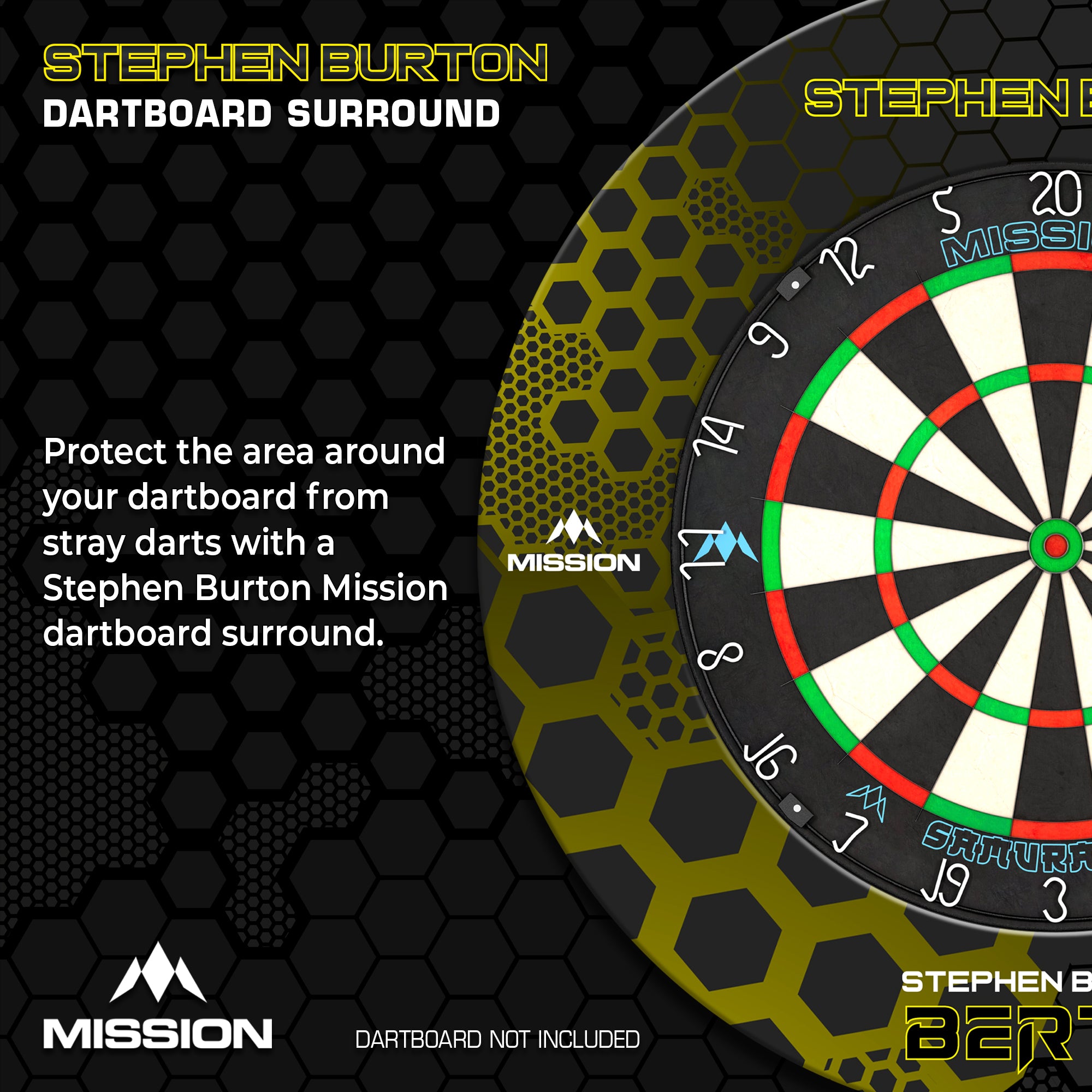 Mission Darts Players- Surround - Stephen Burton