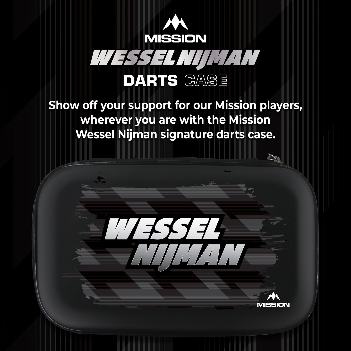 Mission Darts Players- EVA Dart Case - Wessel Nijman