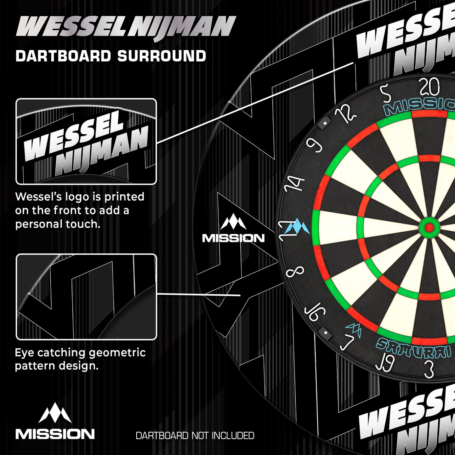 Mission Darts Players- Surround - Wessel Nijman
