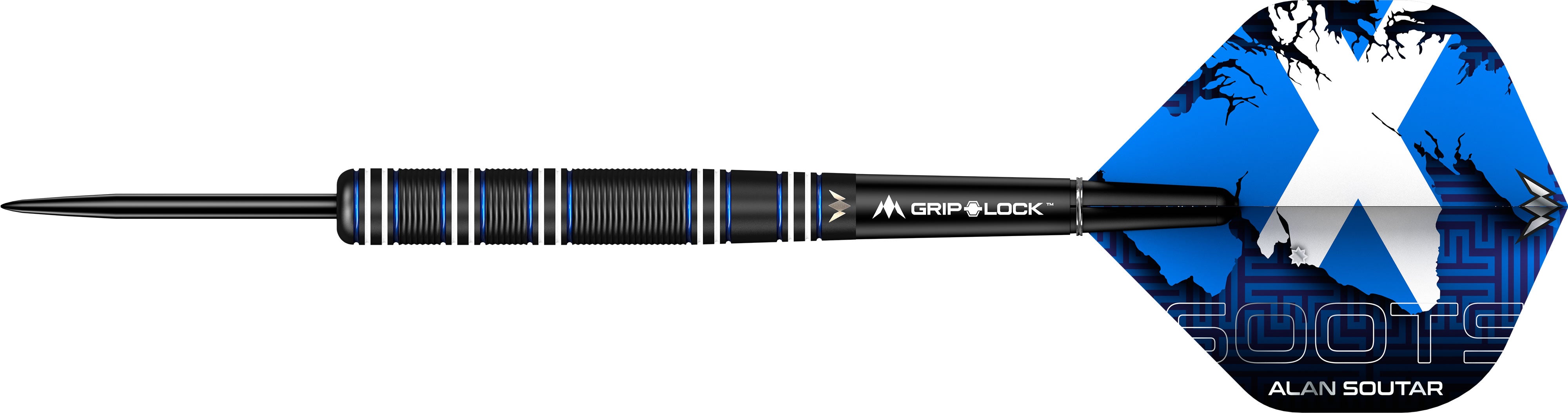 Mission Alan Soutar Darts - Steel Tip - 90% - Soots - Black Titanium
