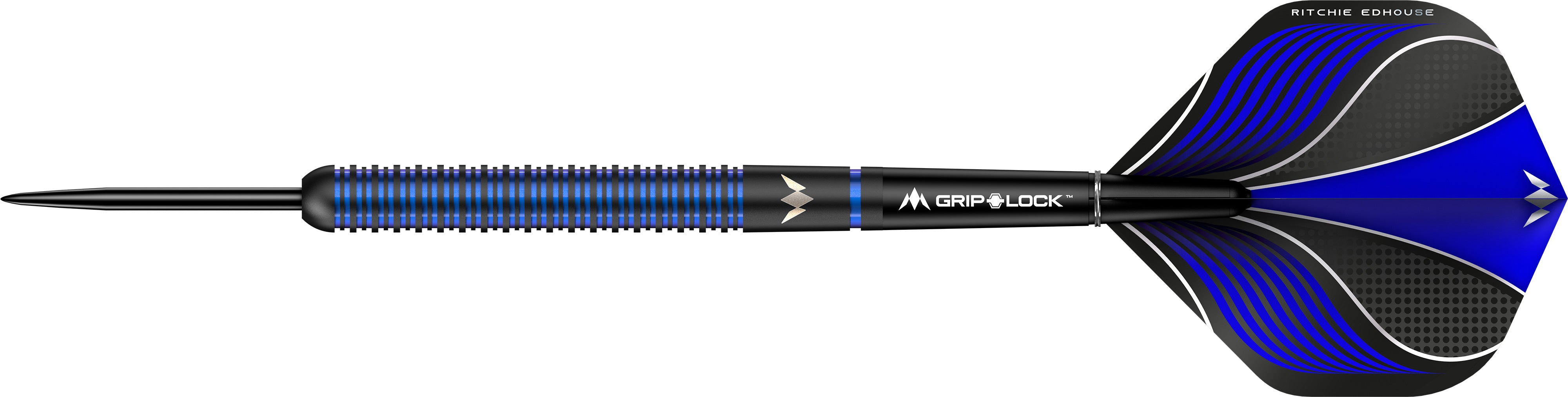 Mission Ritchie Edhouse Darts - Steel Tip -  90% - Madhouse - Black Titanium