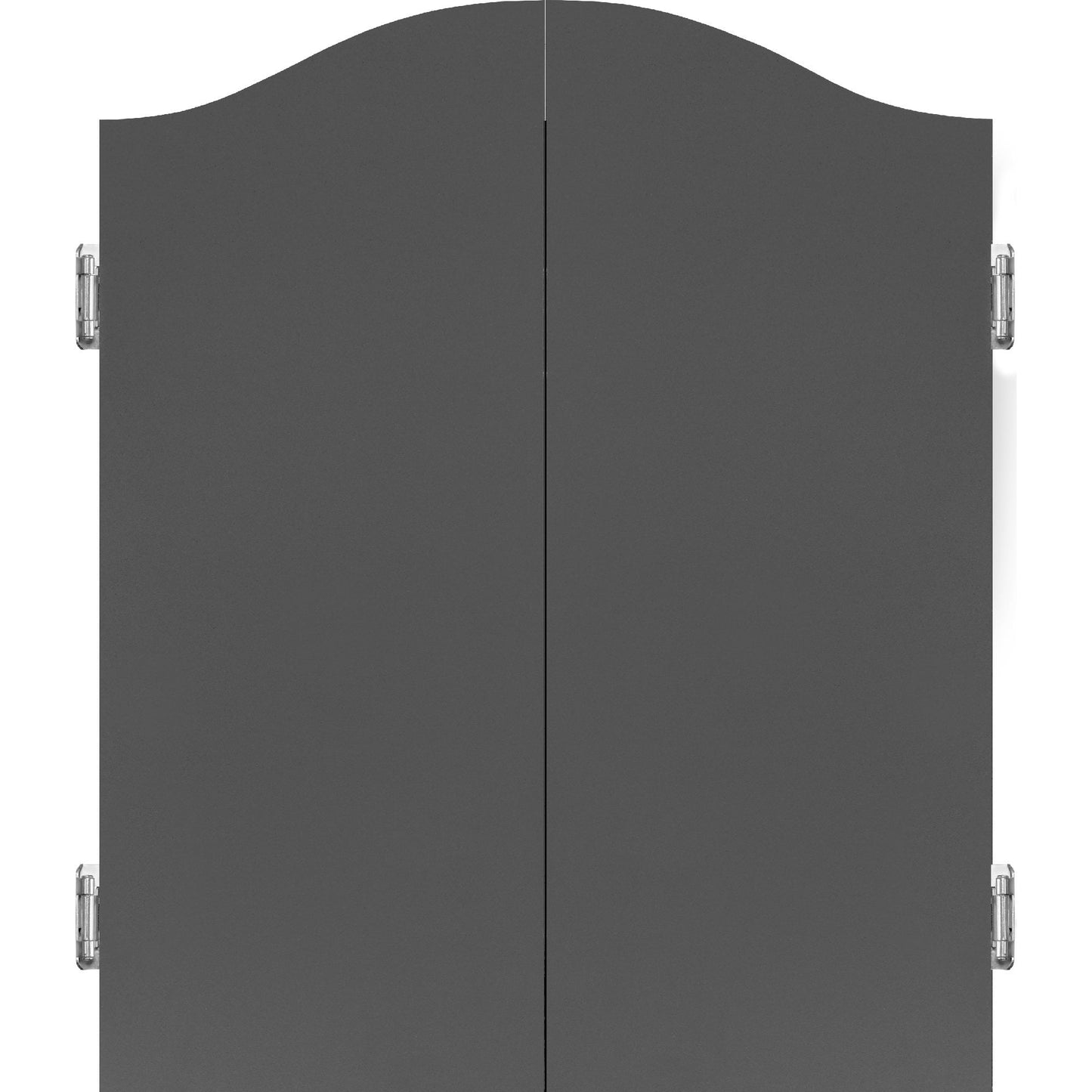 Mission Dartboard Cabinet - Deluxe Quality - Plain Grey
