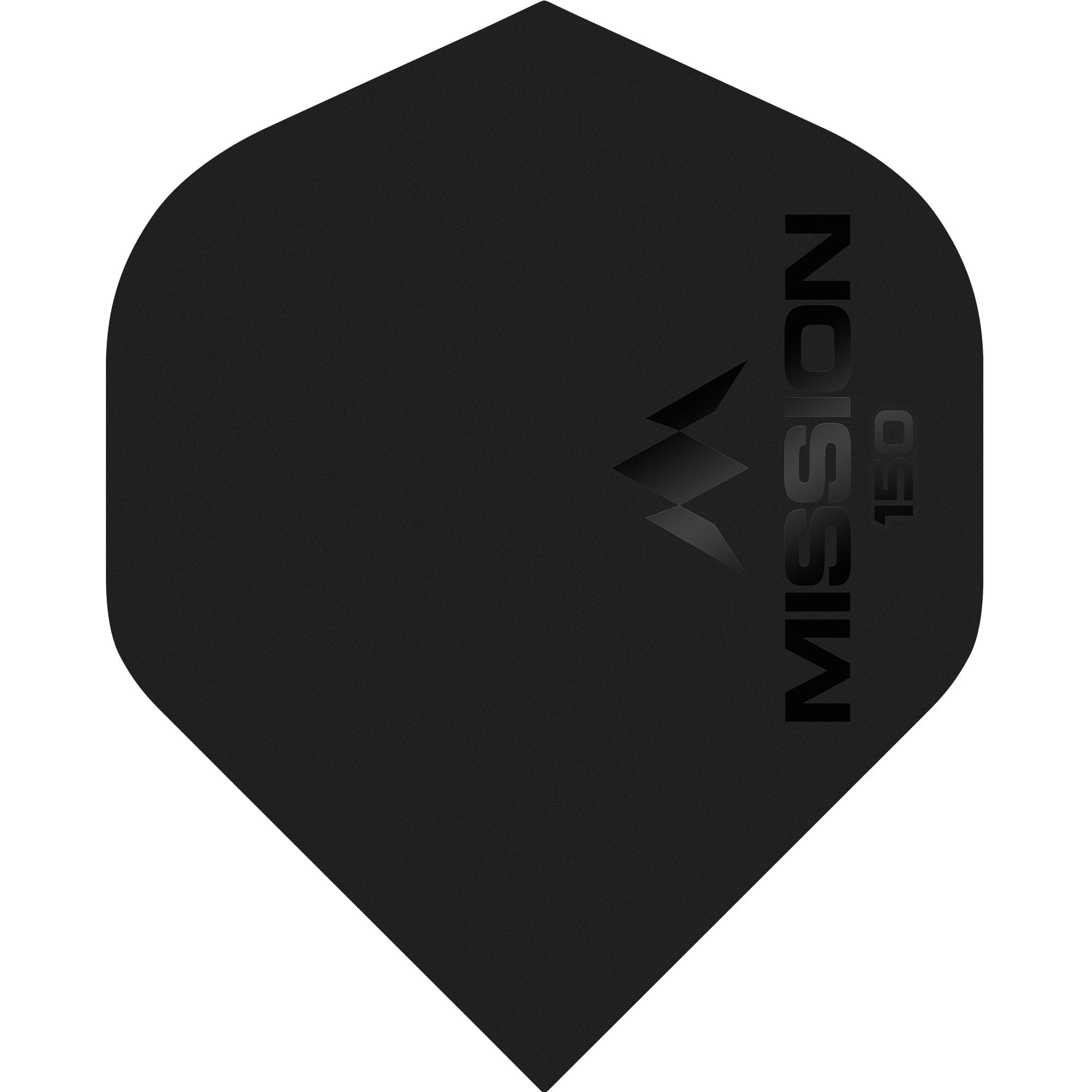 Mission Logo 150 Dart Flights - 150 Micron - No2 - Std - Matt