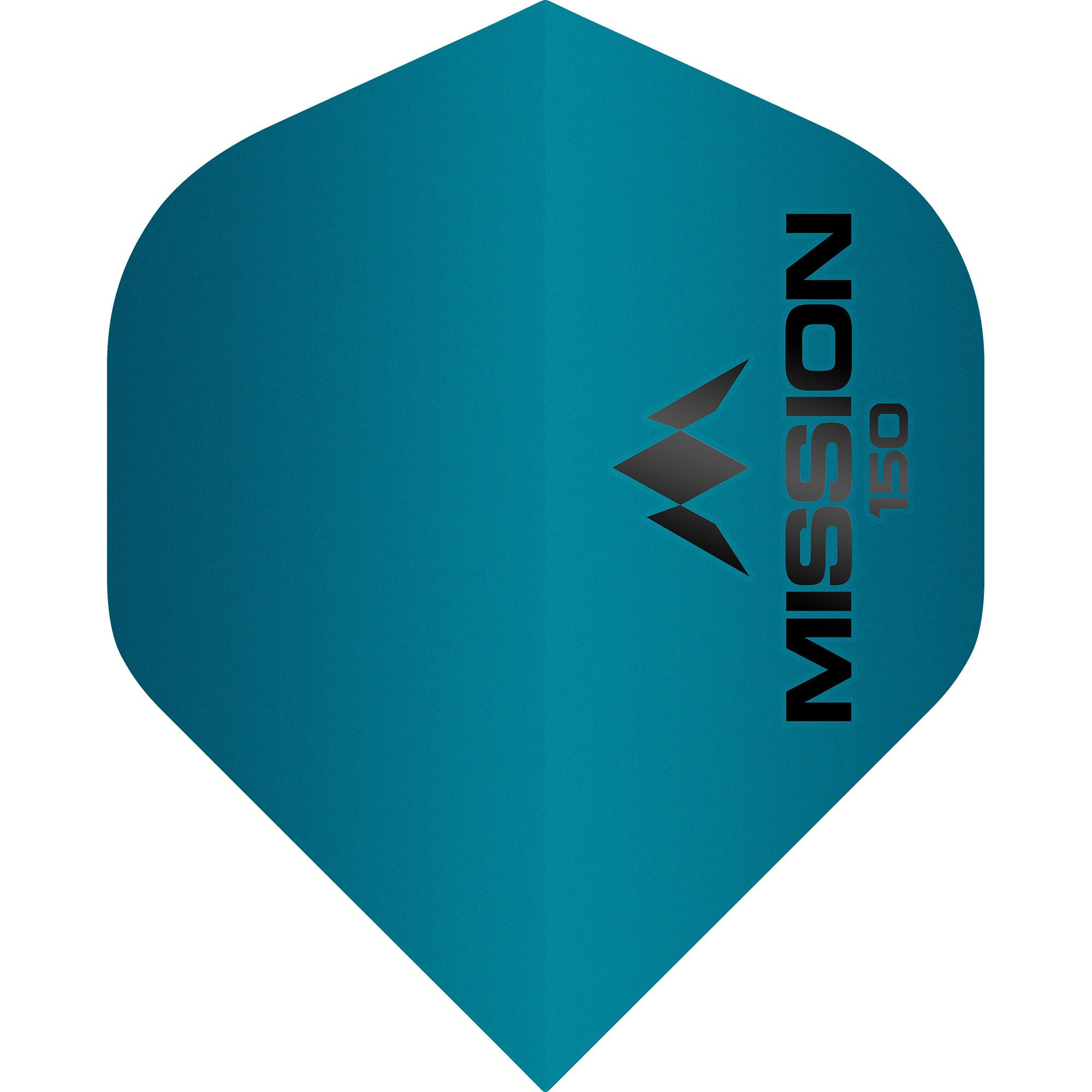 Mission Logo 150 Dart Flights - 150 Micron - No2 - Std - Matt