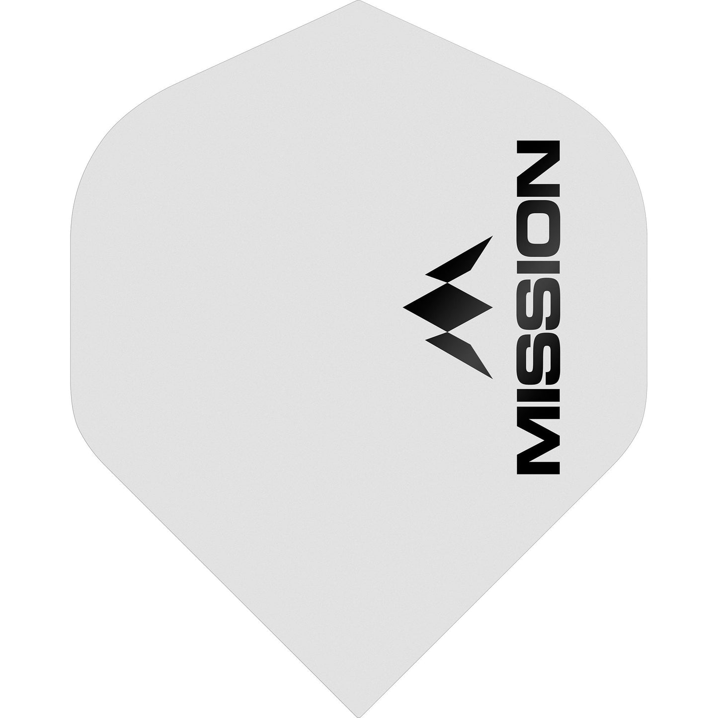 Mission Logo Dart Flights - 100 Micron - No2 - Std - Matt