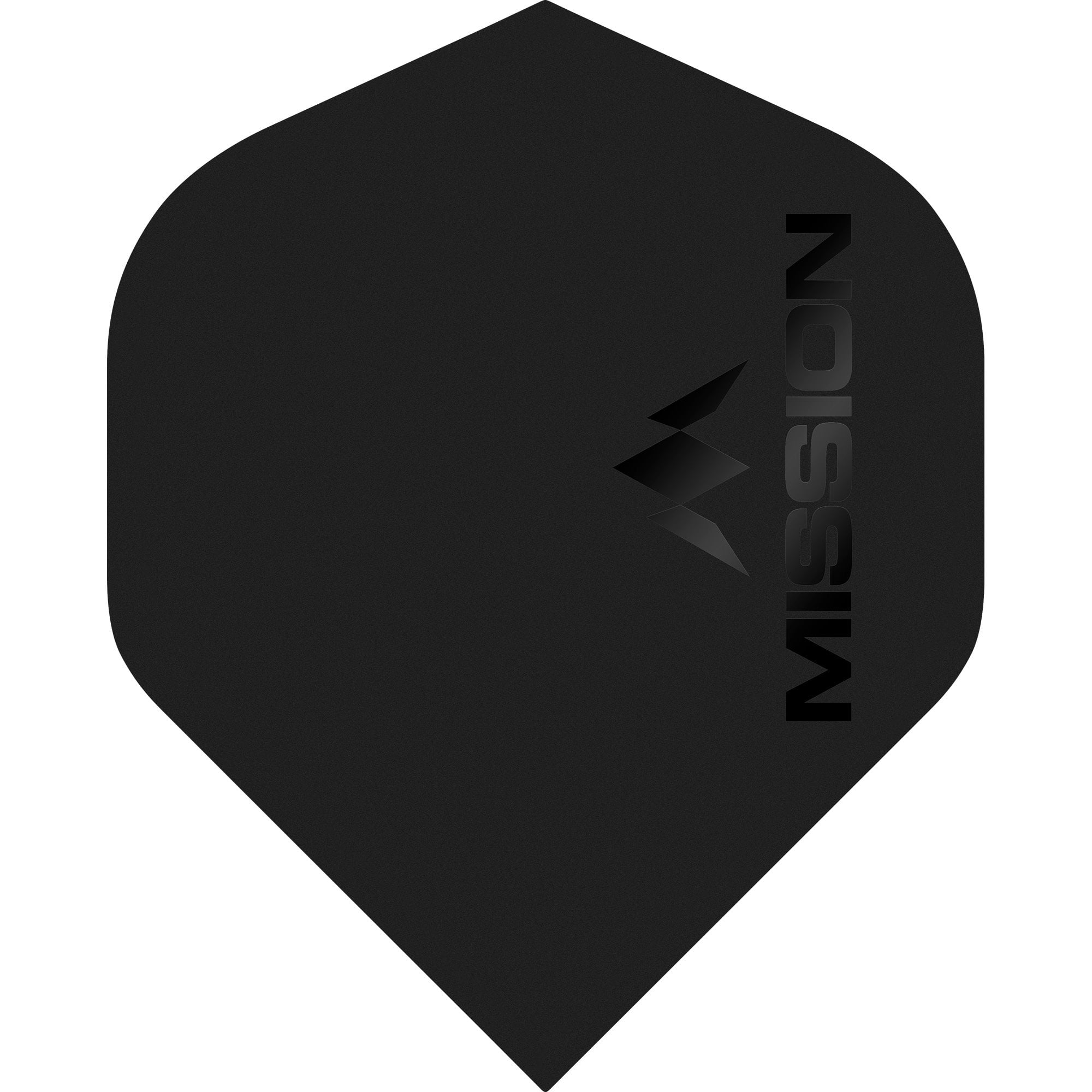 Mission Logo Dart Flights - 100 Micron - No2 - Std - Matt