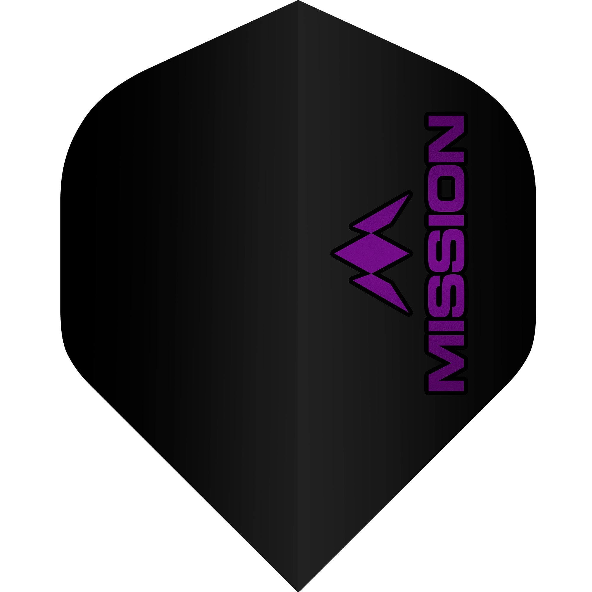Mission Logo Dart Flights - 100 Micron - No2 - Std