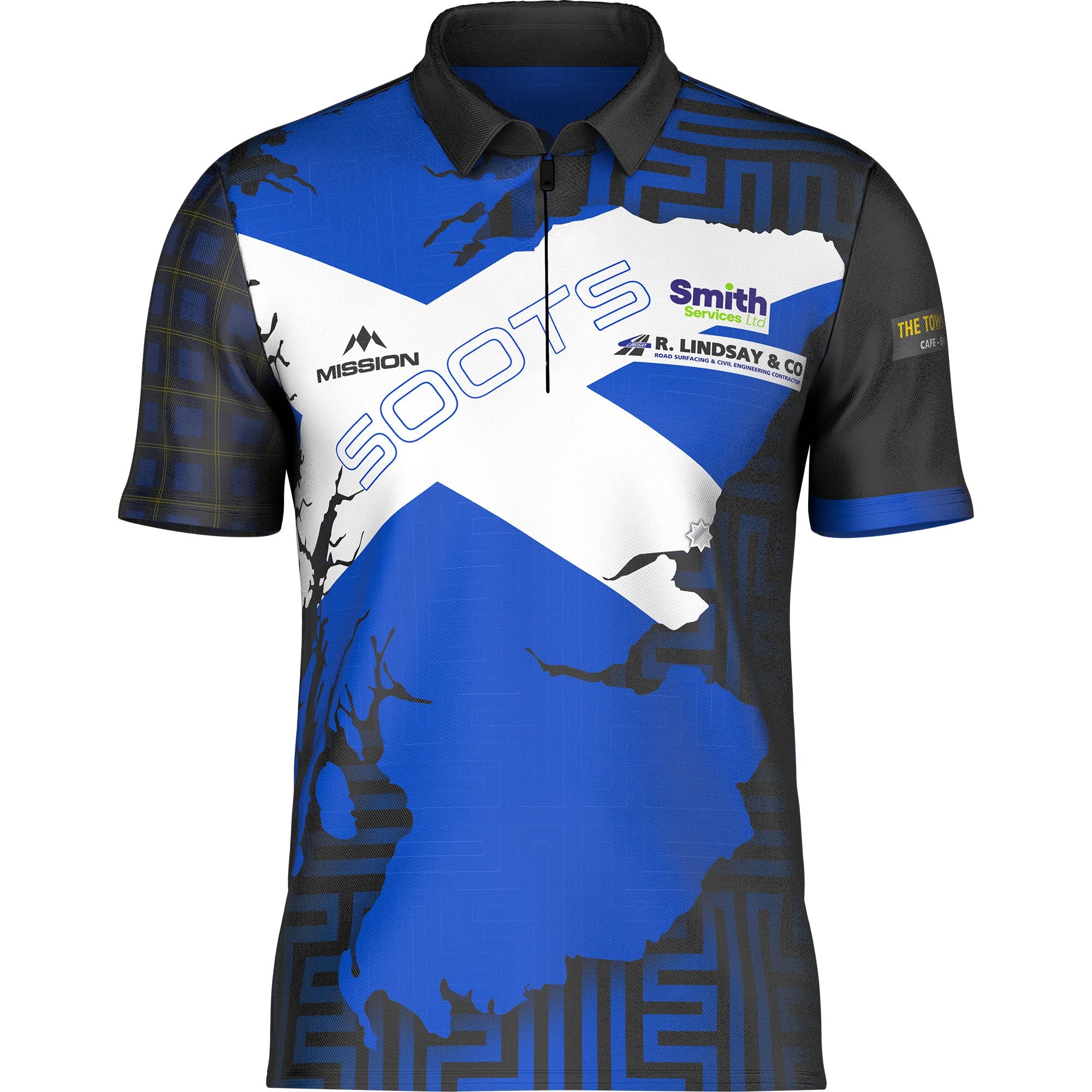 Mission Player Dart Shirt - Alan Soutar - Soots - Tartan
