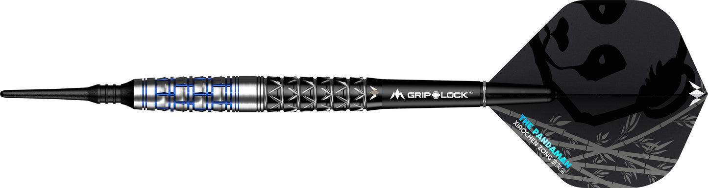 Mission Xiaochen Zong Darts - Soft Tip - Black & Blue