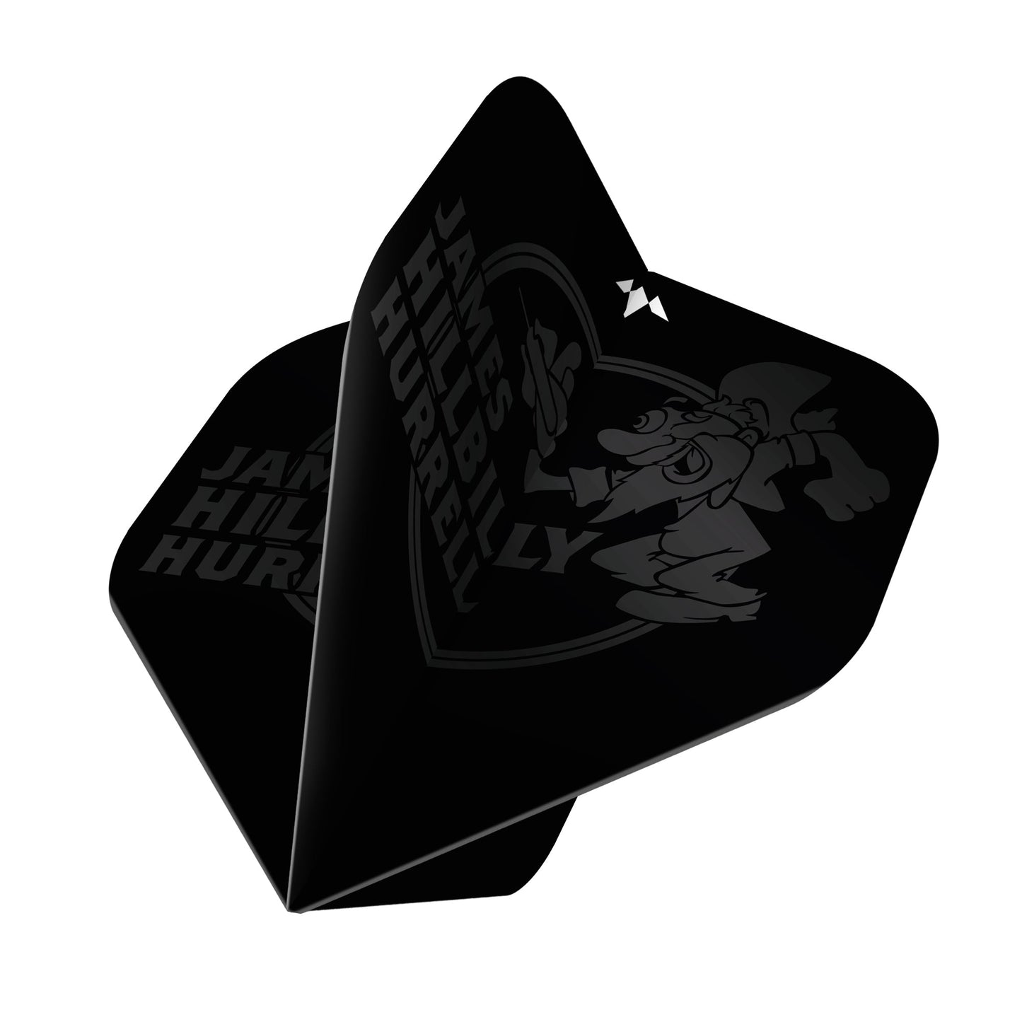 Mission Solo Dart Flights - 100 Micron - No2 - Std - James Hurrell - Hillbilly
