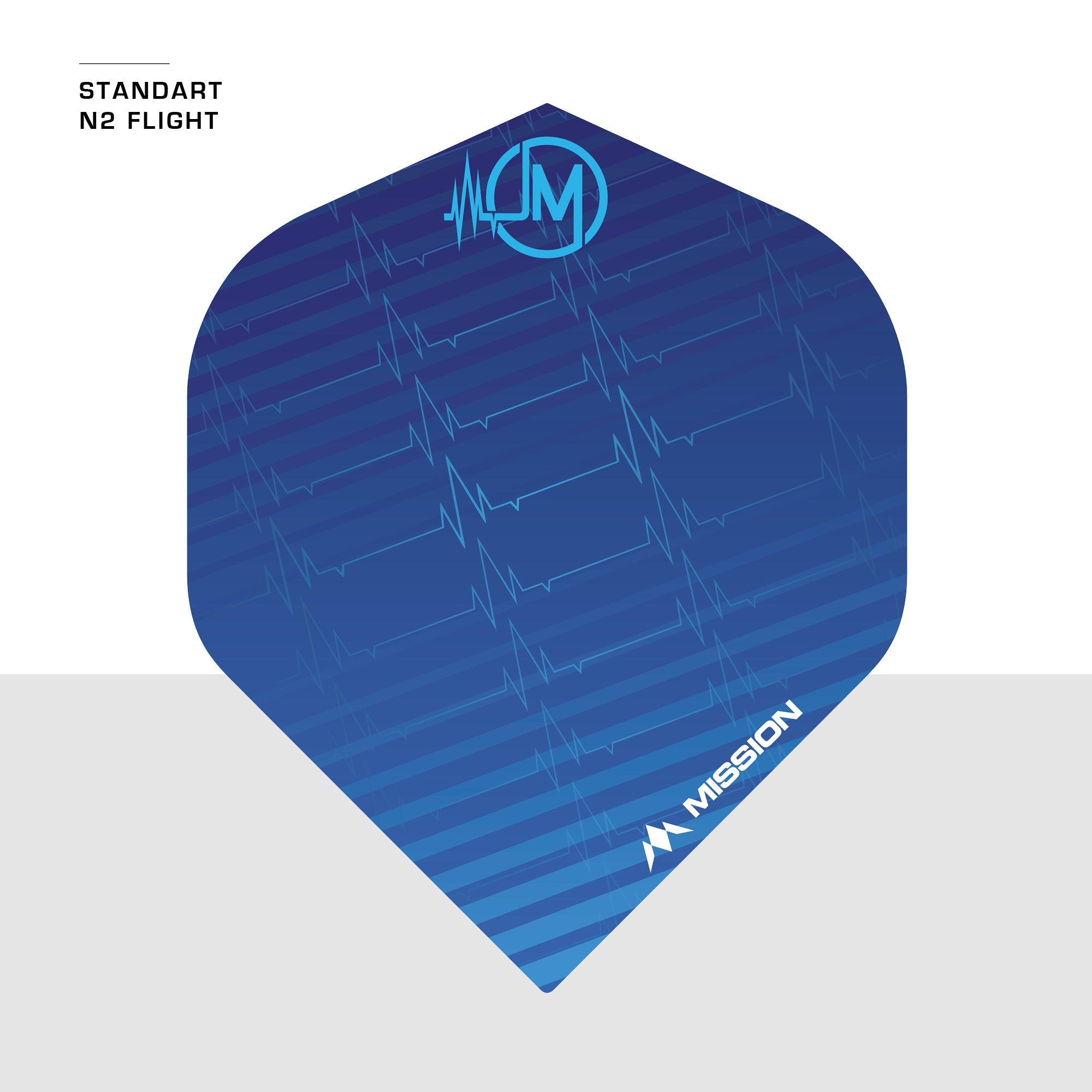 Mission Solo Dart Flights - 100 Micron - No6 - Std - Joe Murnan