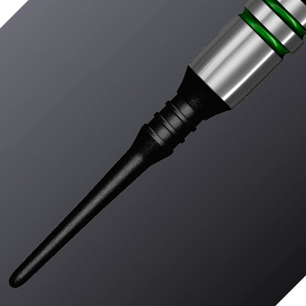 Mission Martin Lukeman Darts - Soft Tip - Black & Green - 20g
