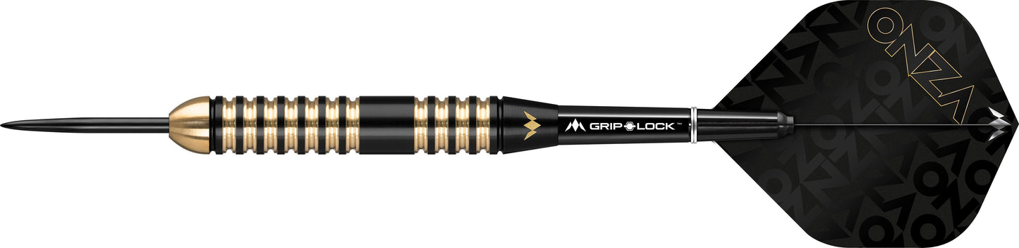 Mission Onza Darts - Steel Tip Brass - M4 - Black & Gold