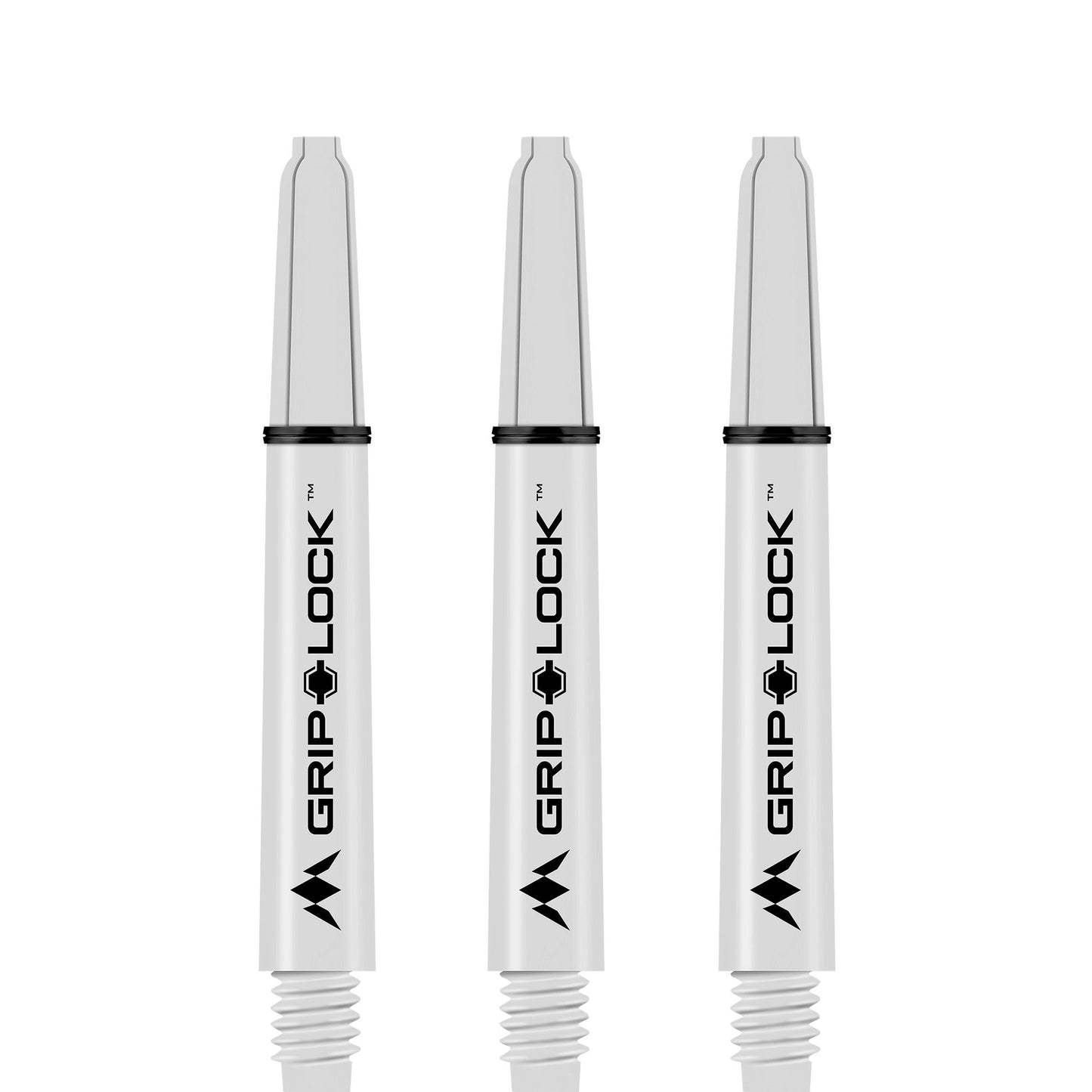 Mission GripLock Shafts - Dart Stems - White