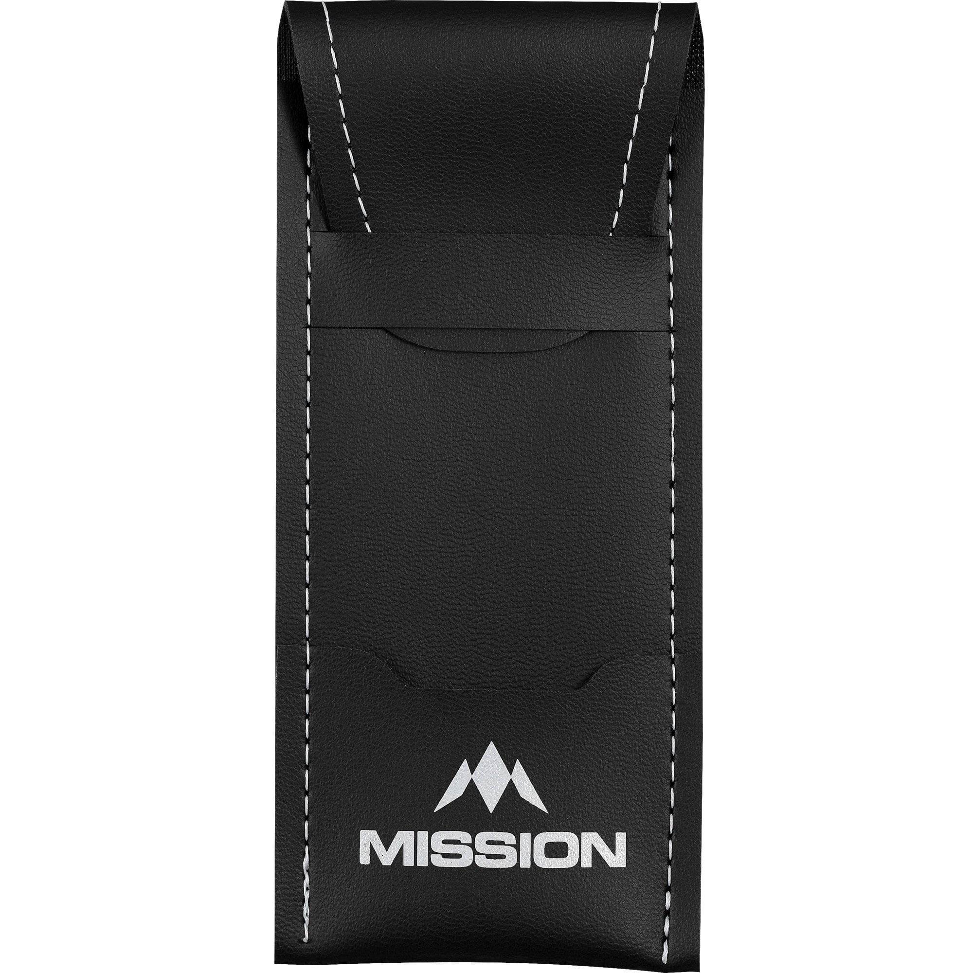 Mission Sport 8 Darts Case - Black Bar Wallet with Trim