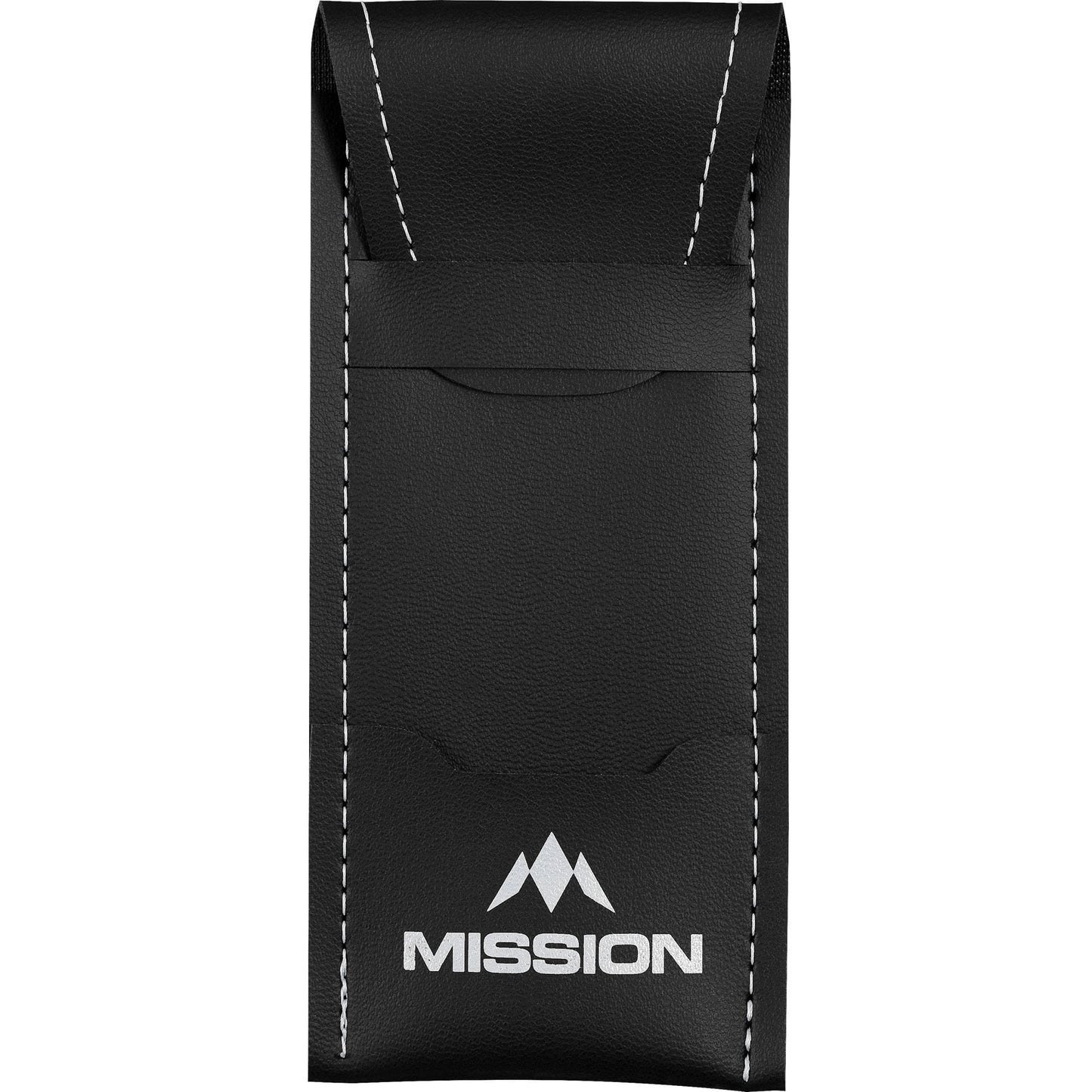 Mission Sport 8 Darts Case - Black Bar Wallet with Trim