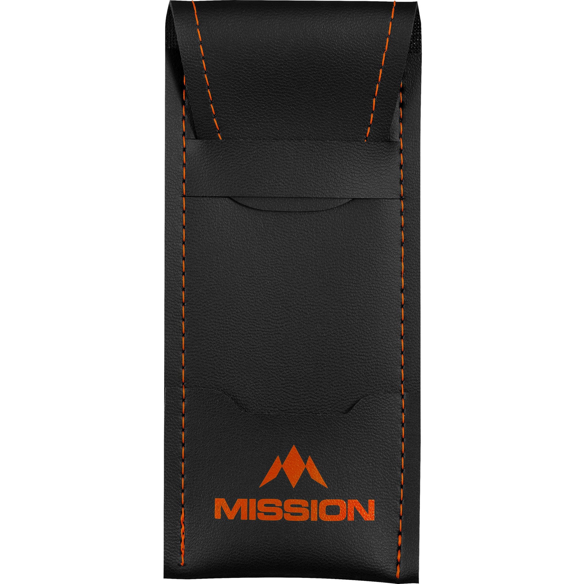 Mission Sport 8 Darts Case - Black Bar Wallet with Trim