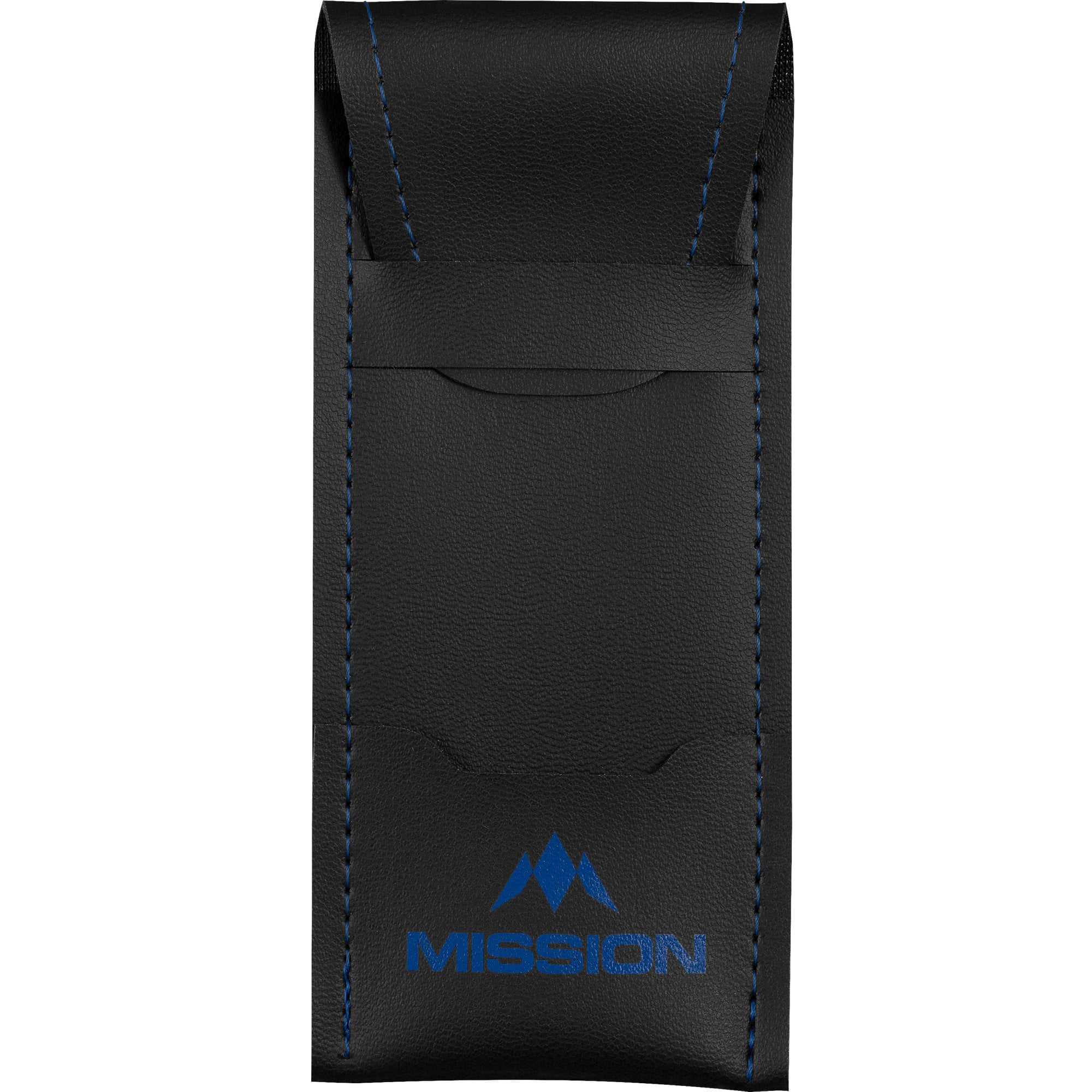 Mission Sport 8 Darts Case - Black Bar Wallet with Trim