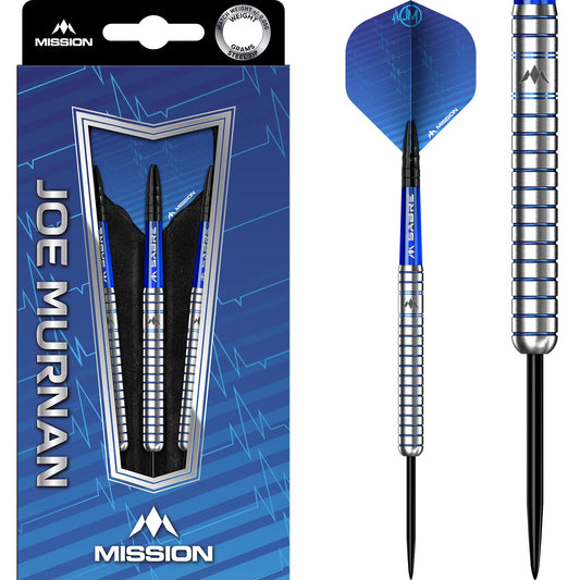Mission Joe Murnan Darts - Steel Tip - Electro Blue