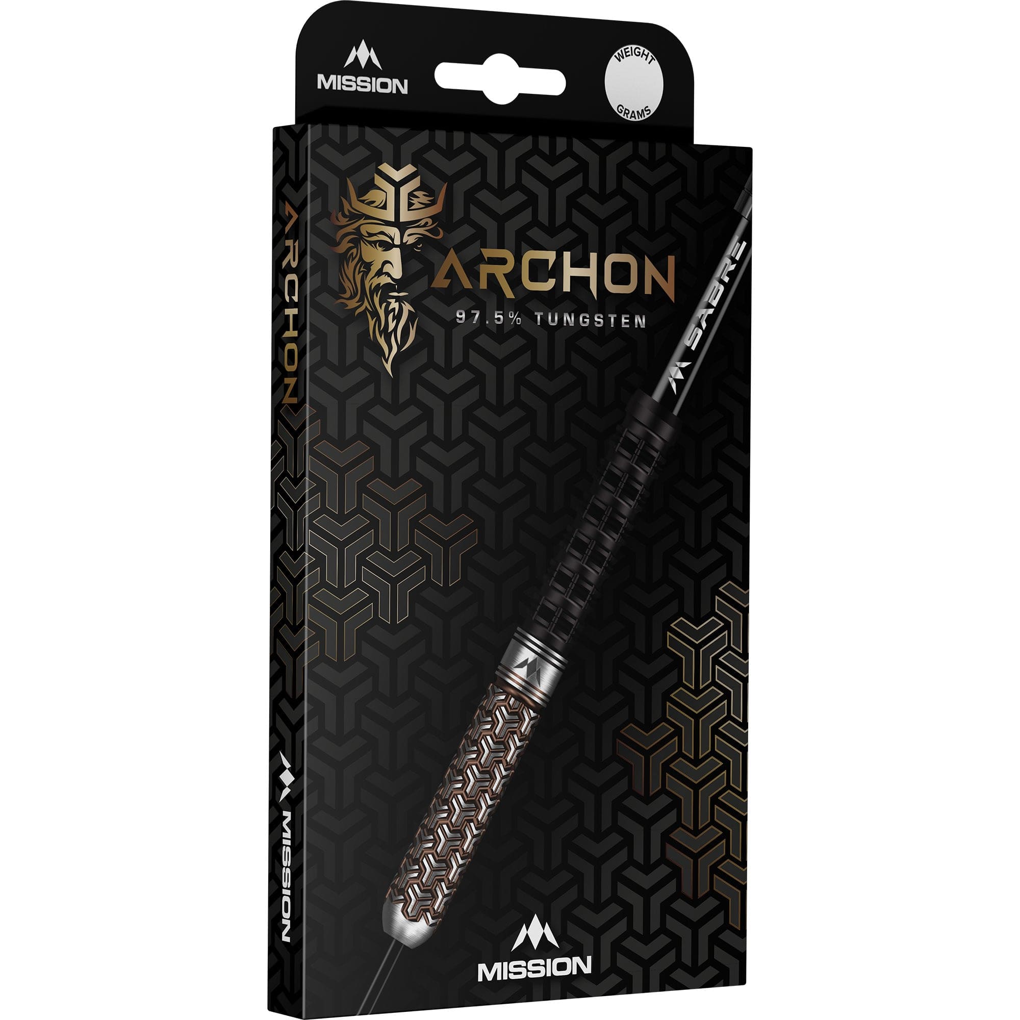 Mission Archon Darts - Steel Tip - 97.5% - Black & Bronze PVD