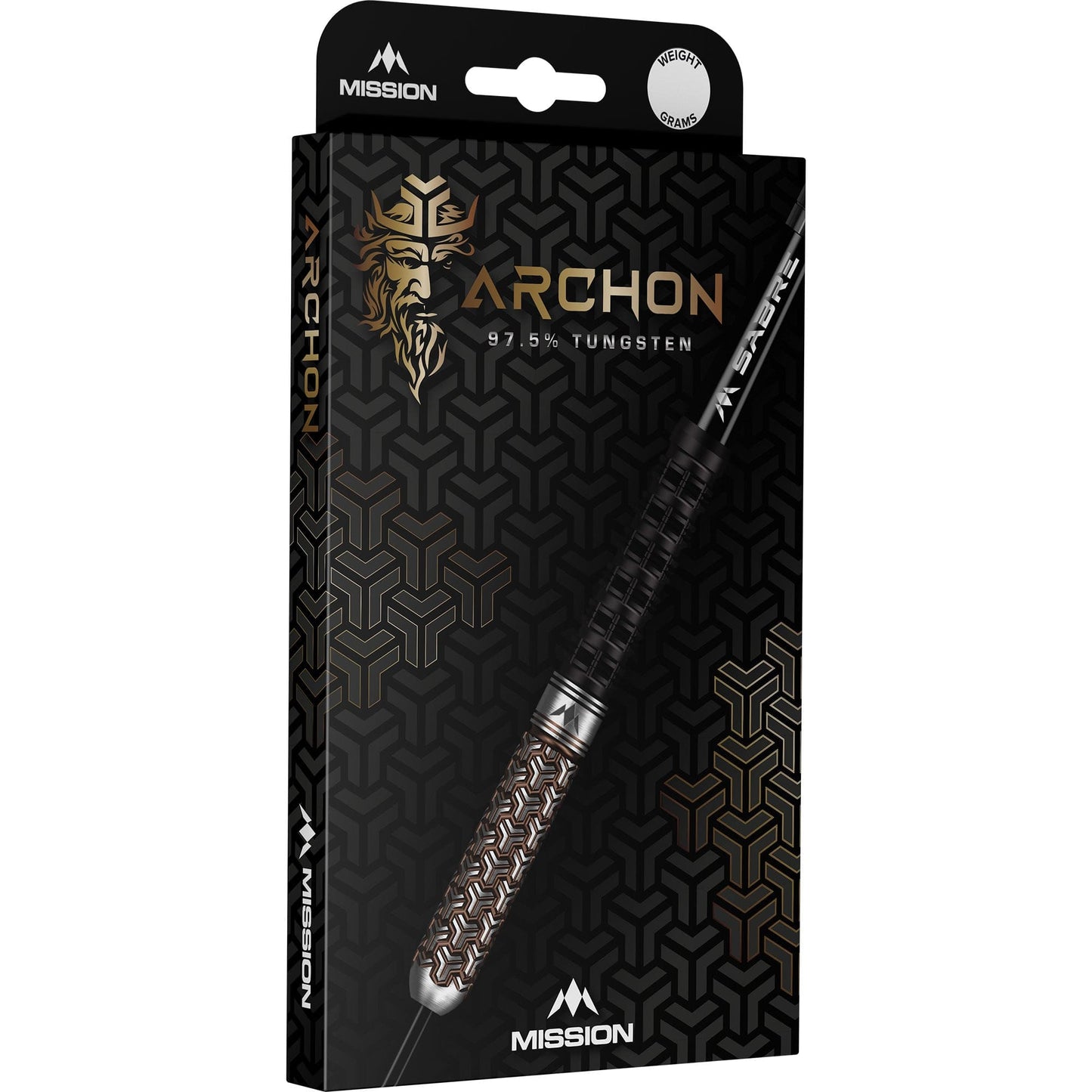 Mission Archon Darts - Steel Tip - 97.5% - Black & Bronze PVD