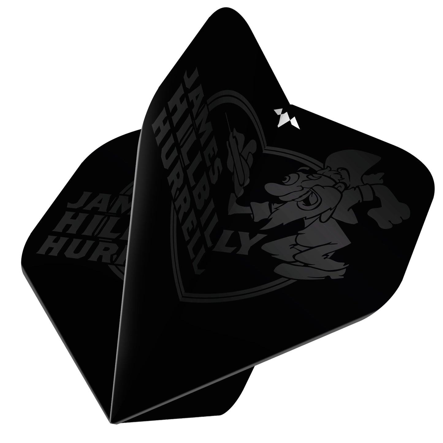 Mission Solo Dart Flights - 100 Micron - No2 - Std - James Hurrell - Hillbilly