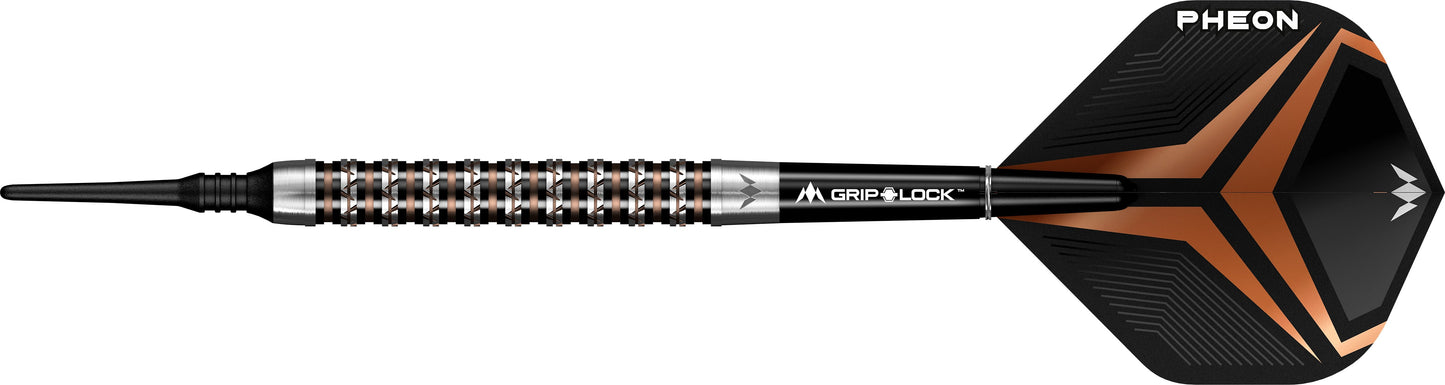 Mission Pheon Darts - Soft Tip - Electro - Black & Bronze